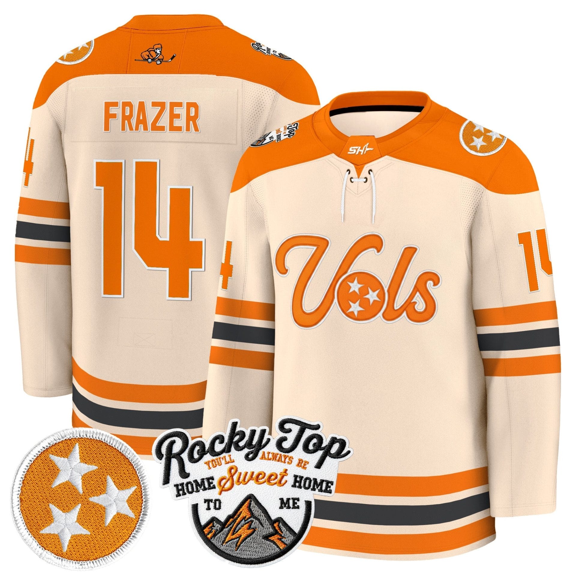 Men's Tennessee Volunteers 2025/26 Premium Jersey - All Stitched - Image 24