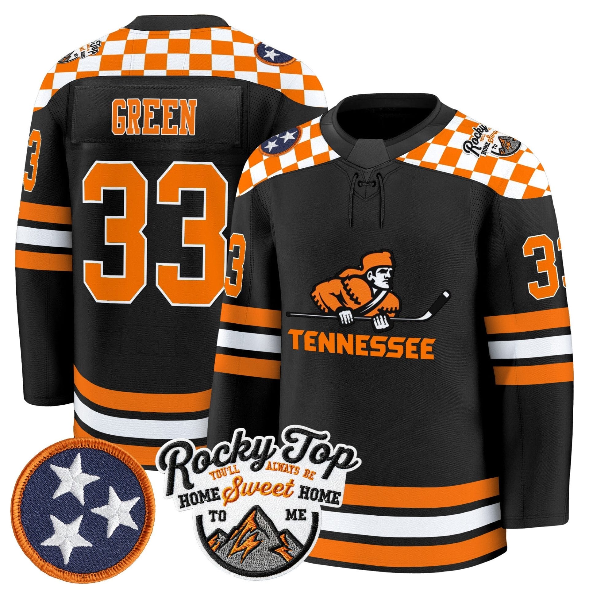 Men's Tennessee Volunteers 2025/26 Premium Jersey - All Stitched - Image 37