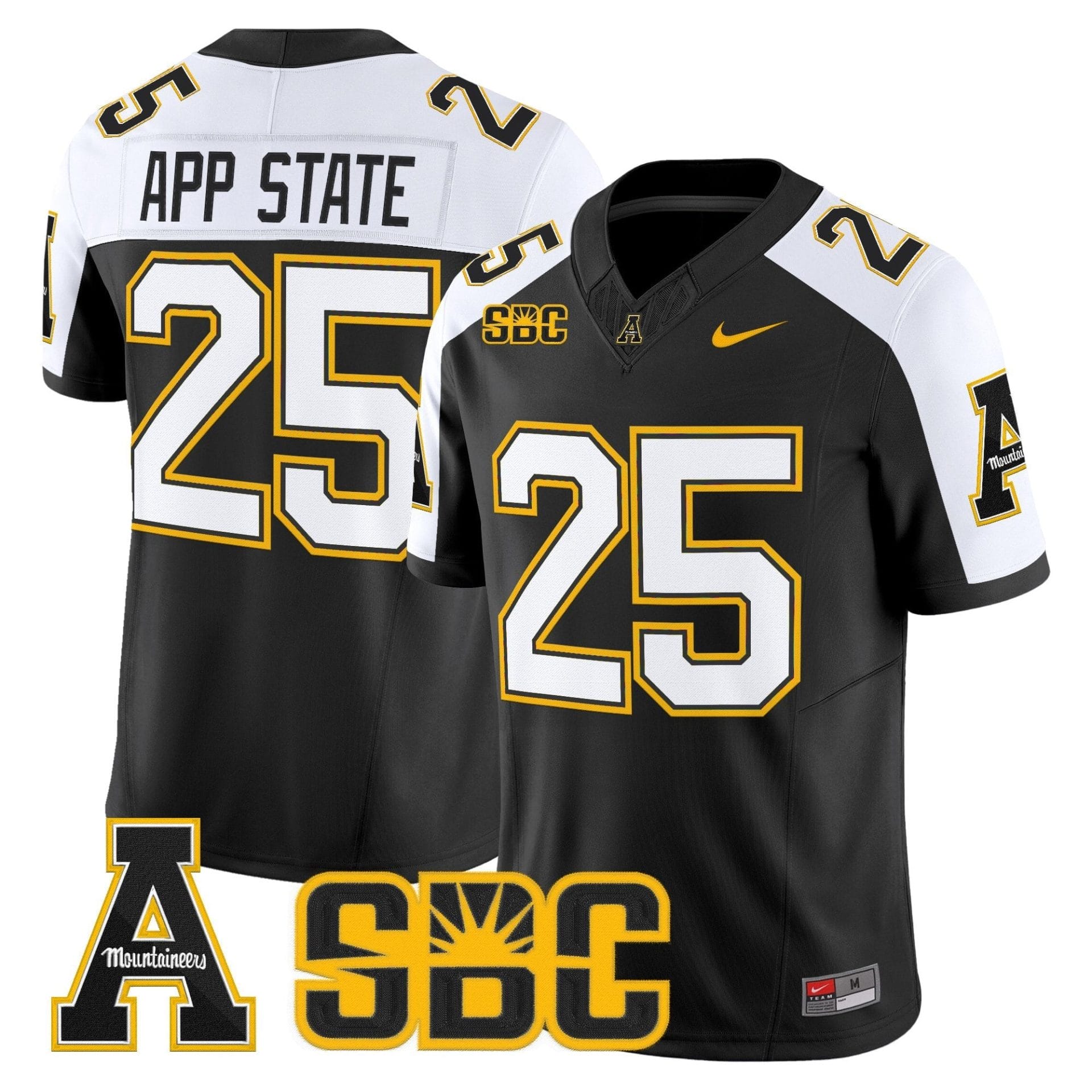Men's App State Mountaineers 2025 Vapor Limited Jersey - All stitched - Image 35