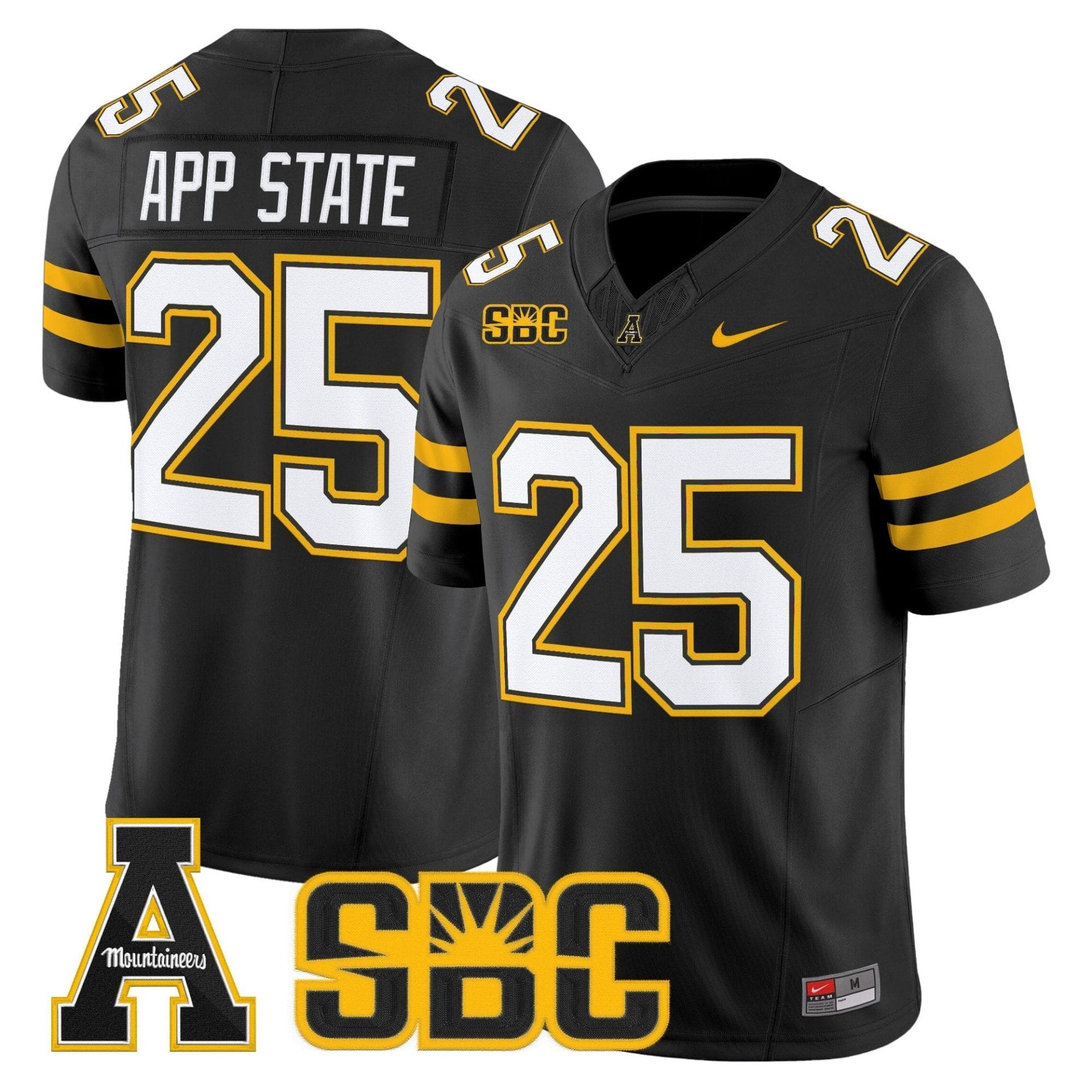 Men's App State Mountaineers 2025 Vapor Limited Jersey - All stitched - Image 8