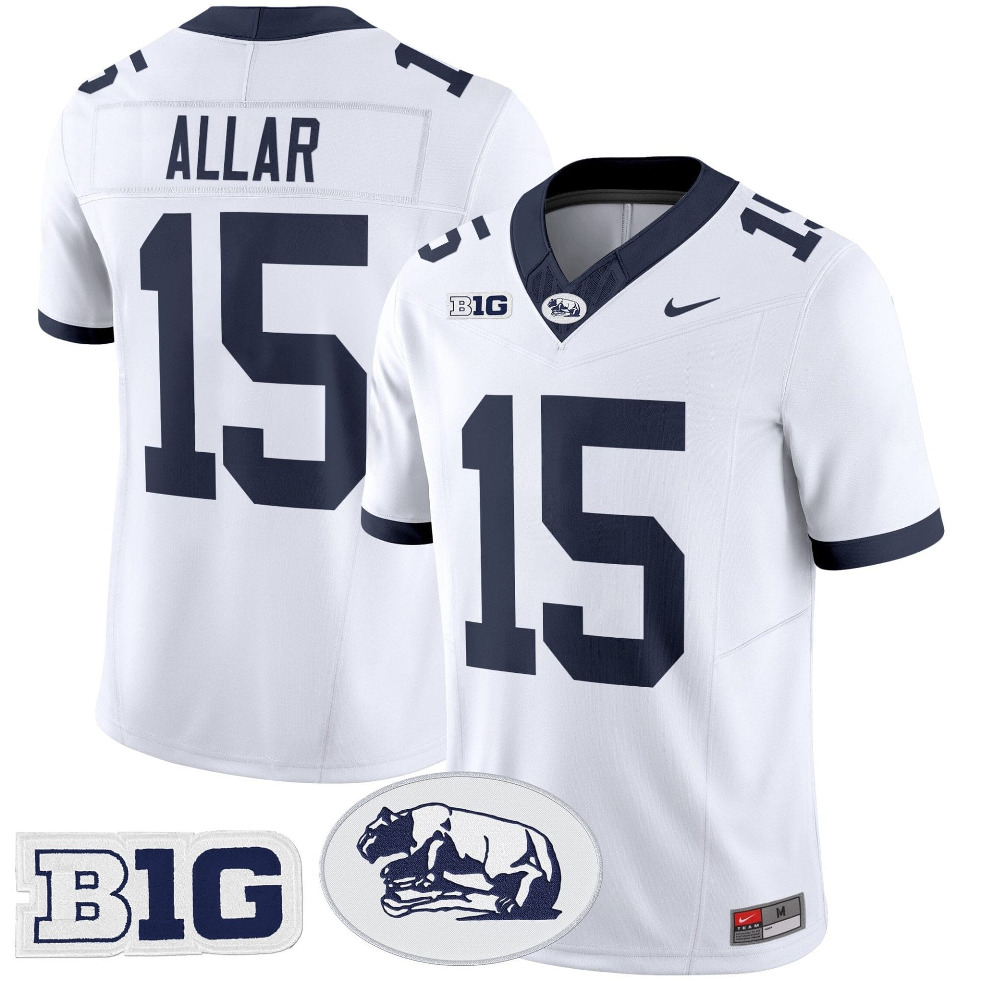 Men's Penn State Nittany Lions Throwback Vapor Limited Jersey - All Stitched - Image 9