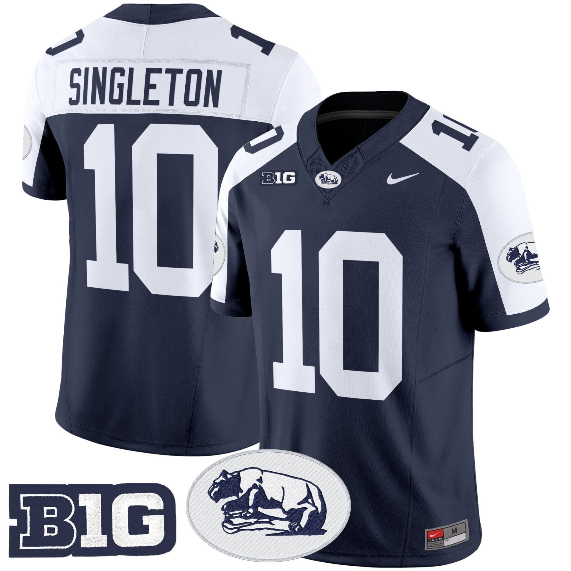 Men's Penn State Nittany Lions Throwback Vapor Limited Jersey - All Stitched - Image 19