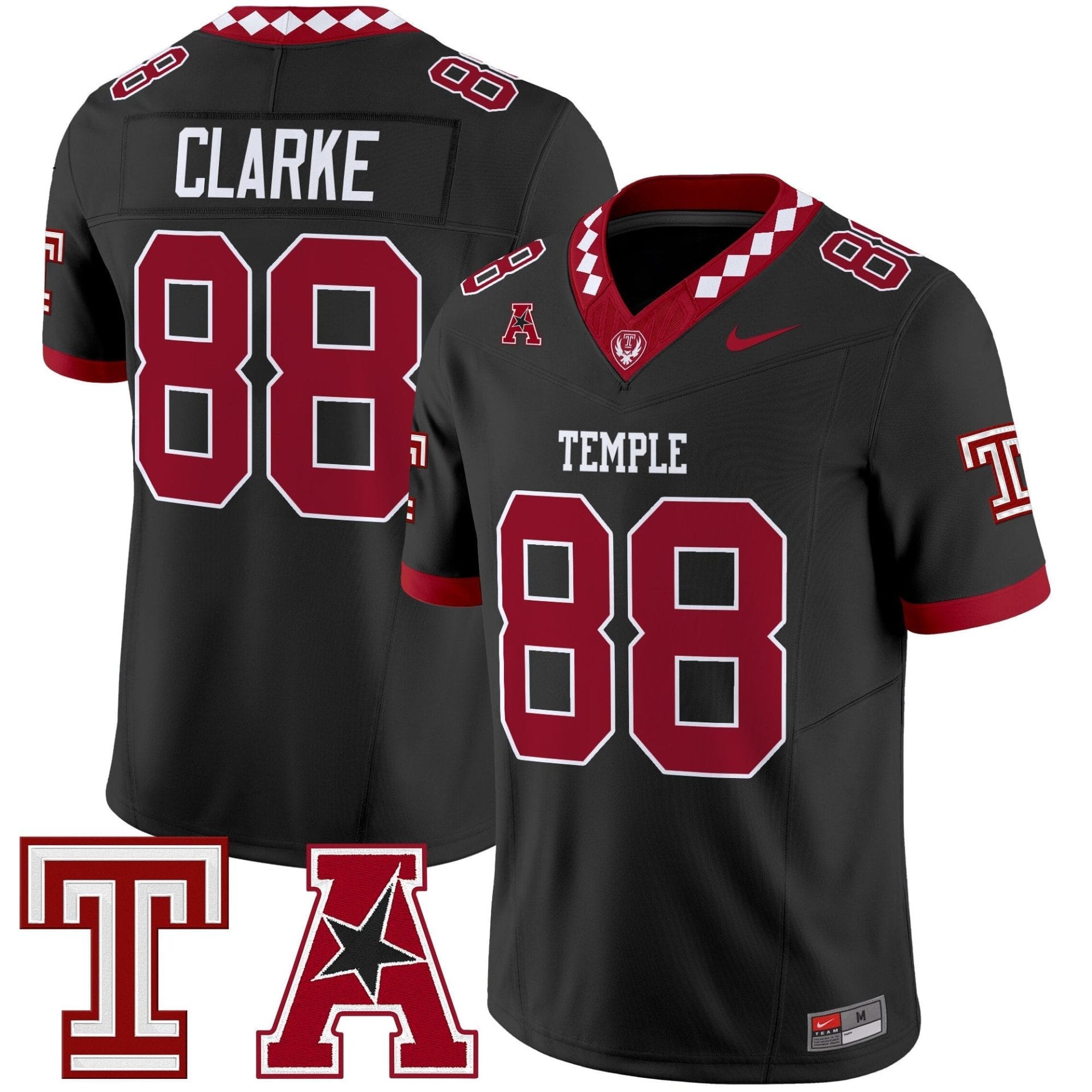 Men's Temple Owls 2025 Vapor Limited Jersey - All Stitched - Image 22
