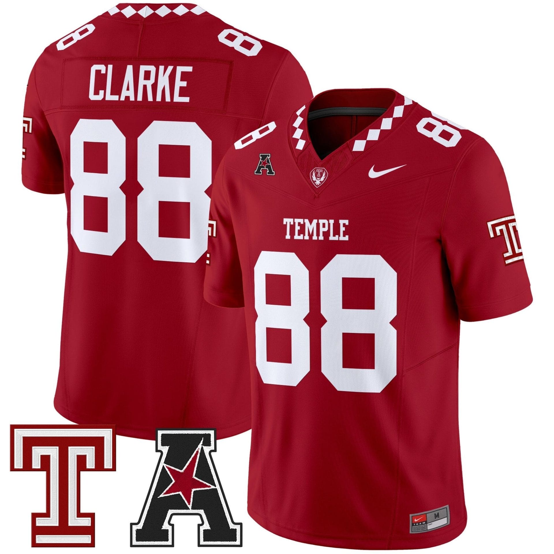 Men's Temple Owls 2025 Vapor Limited Jersey - All Stitched - Image 4