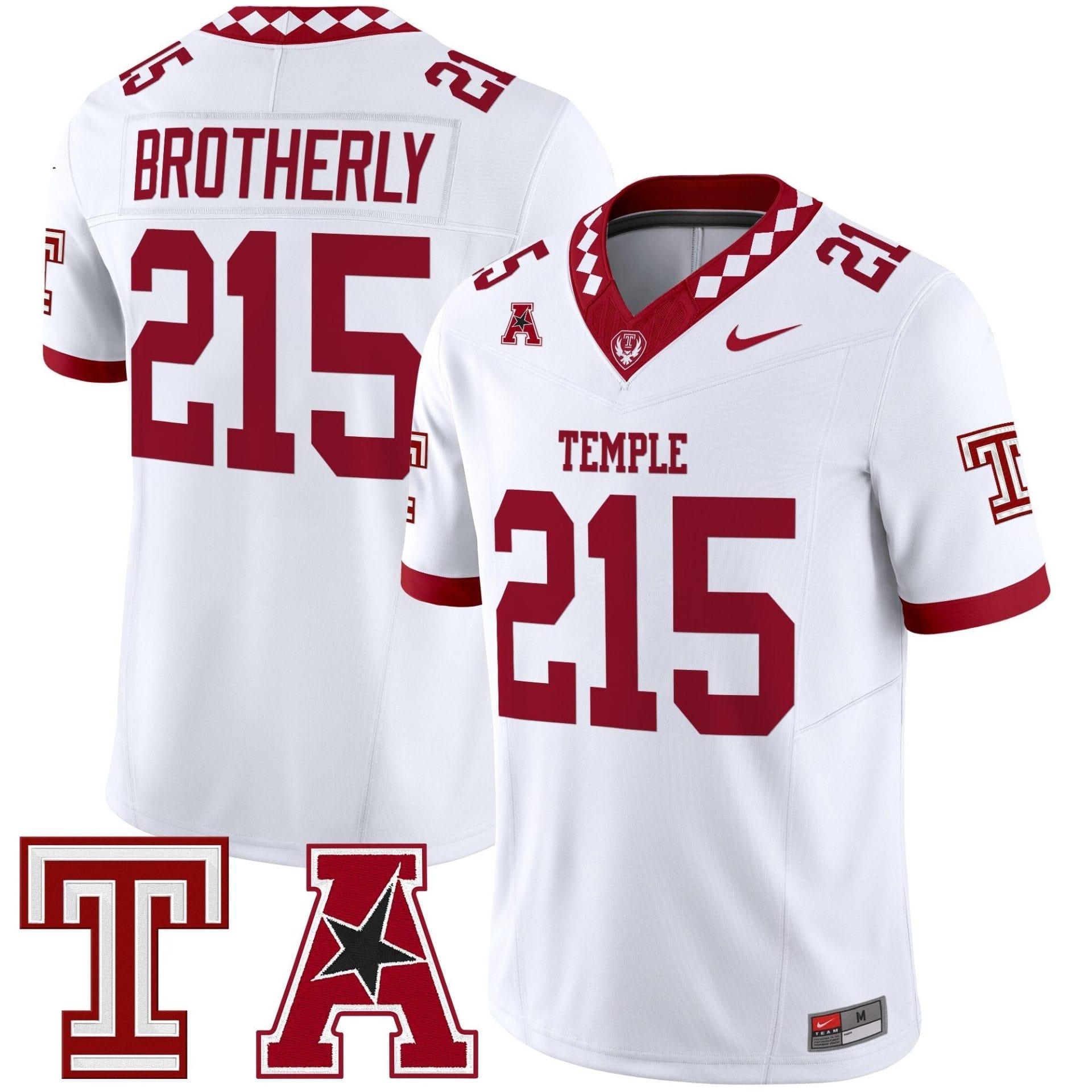Men's Temple Owls 2025 Vapor Limited Jersey - All Stitched - Image 11