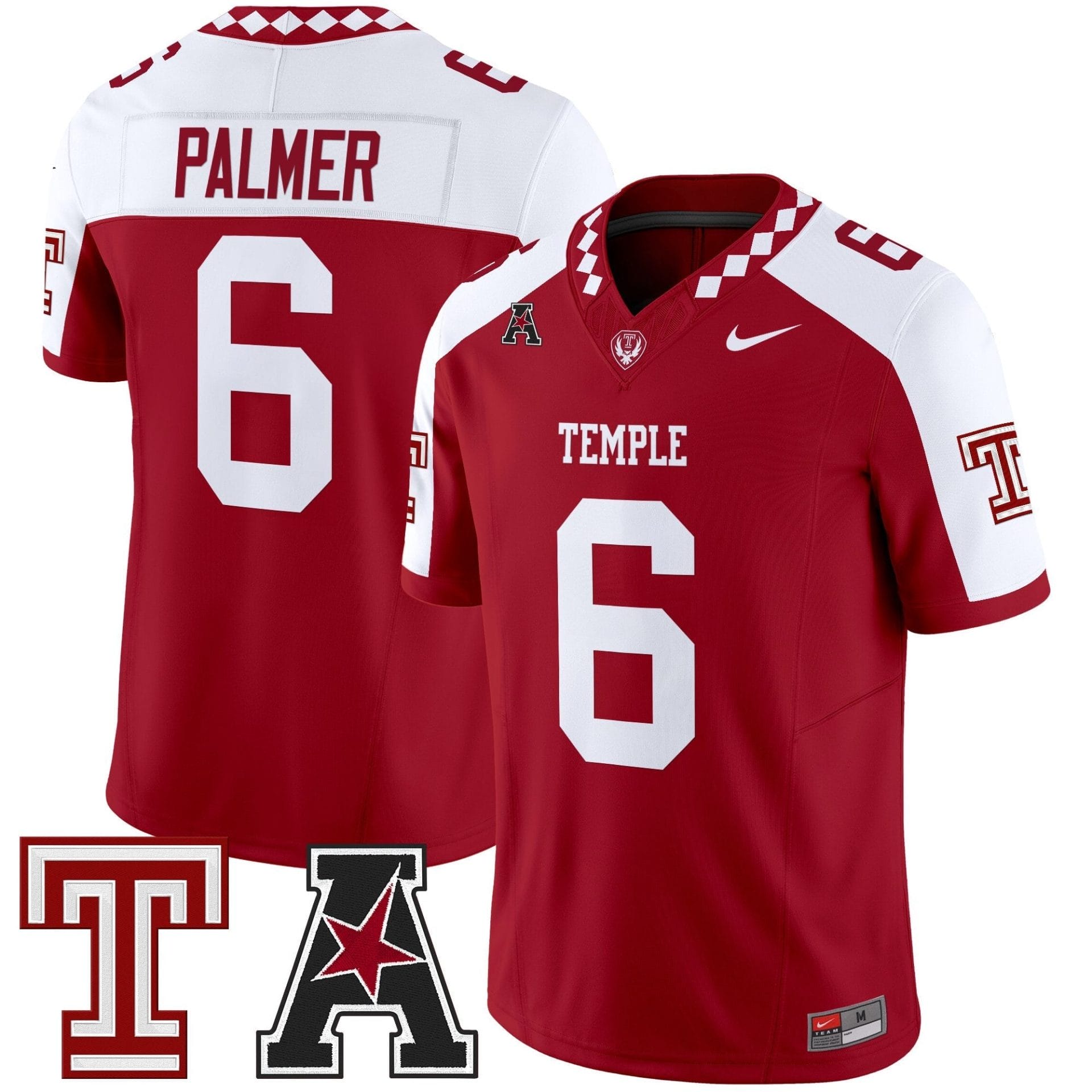 Men's Temple Owls 2025 Vapor Limited Jersey - All Stitched - Image 33