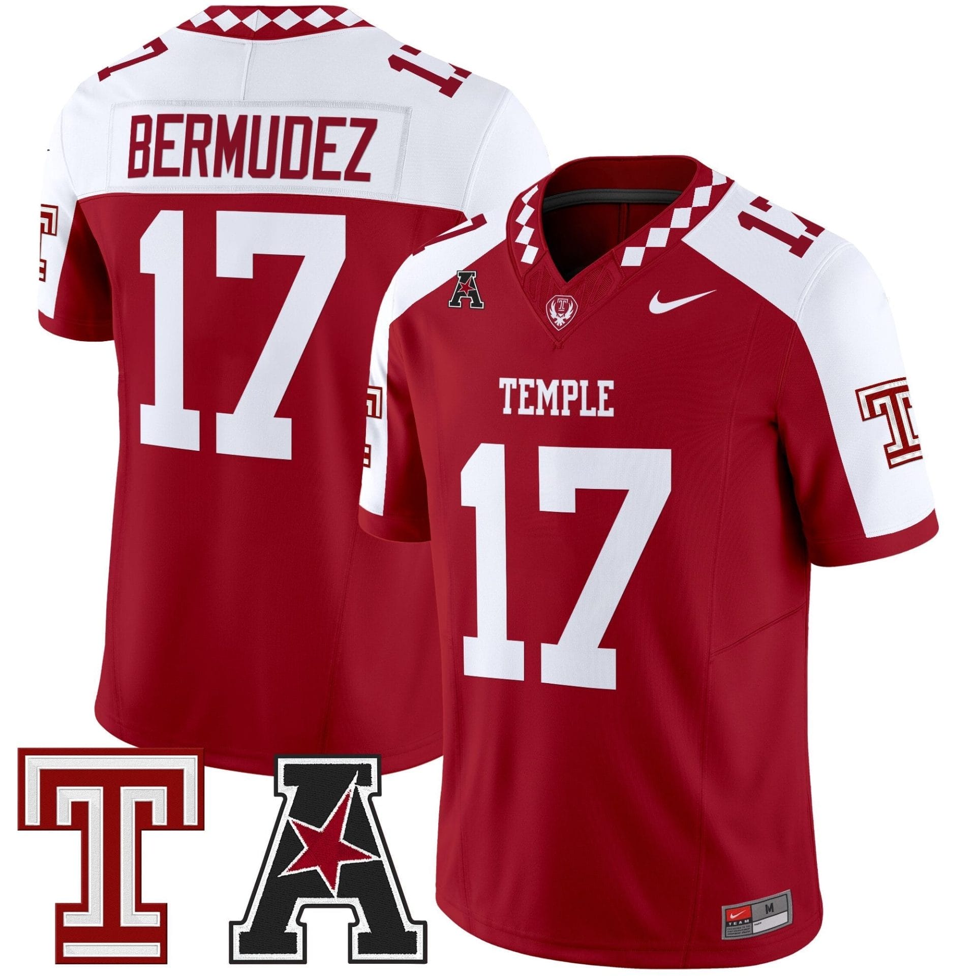 Men's Temple Owls 2025 Vapor Limited Jersey - All Stitched - Image 32
