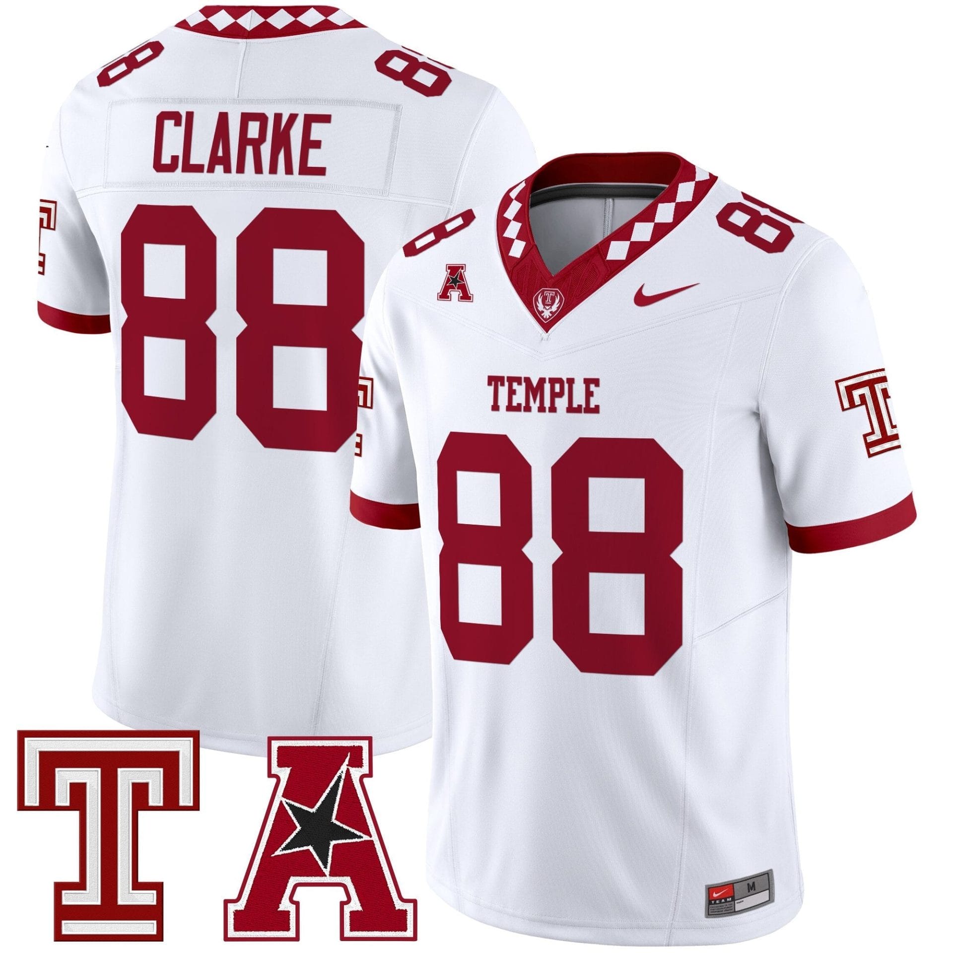 Men's Temple Owls 2025 Vapor Limited Jersey - All Stitched - Image 13