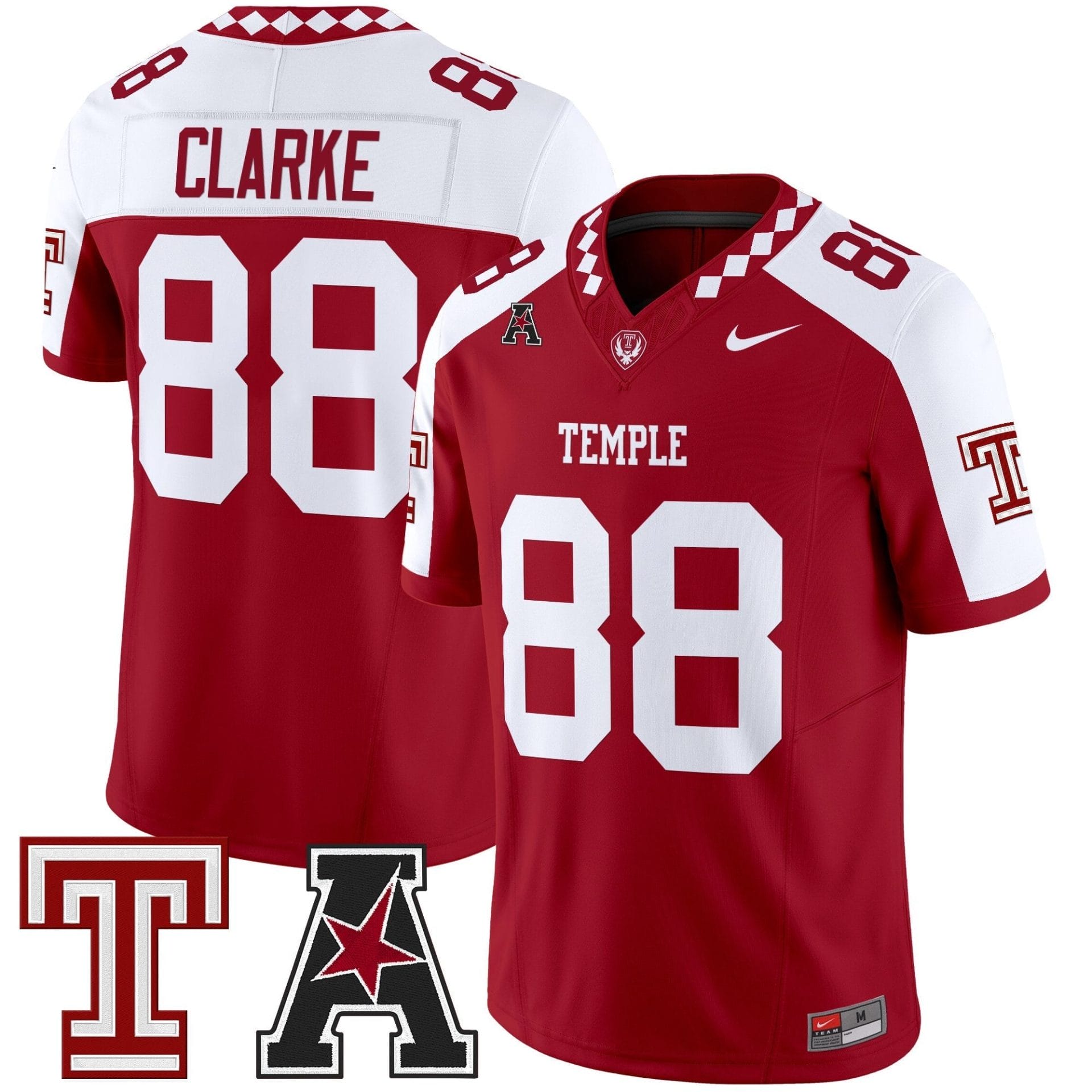 Men's Temple Owls 2025 Vapor Limited Jersey - All Stitched - Image 31