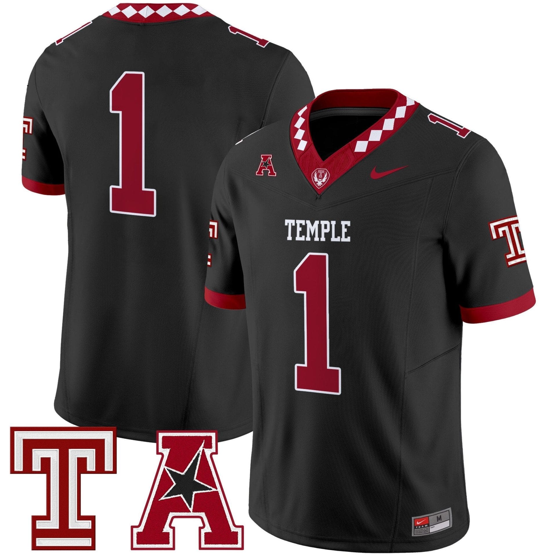Men's Temple Owls 2025 Vapor Limited Jersey - All Stitched - Image 27