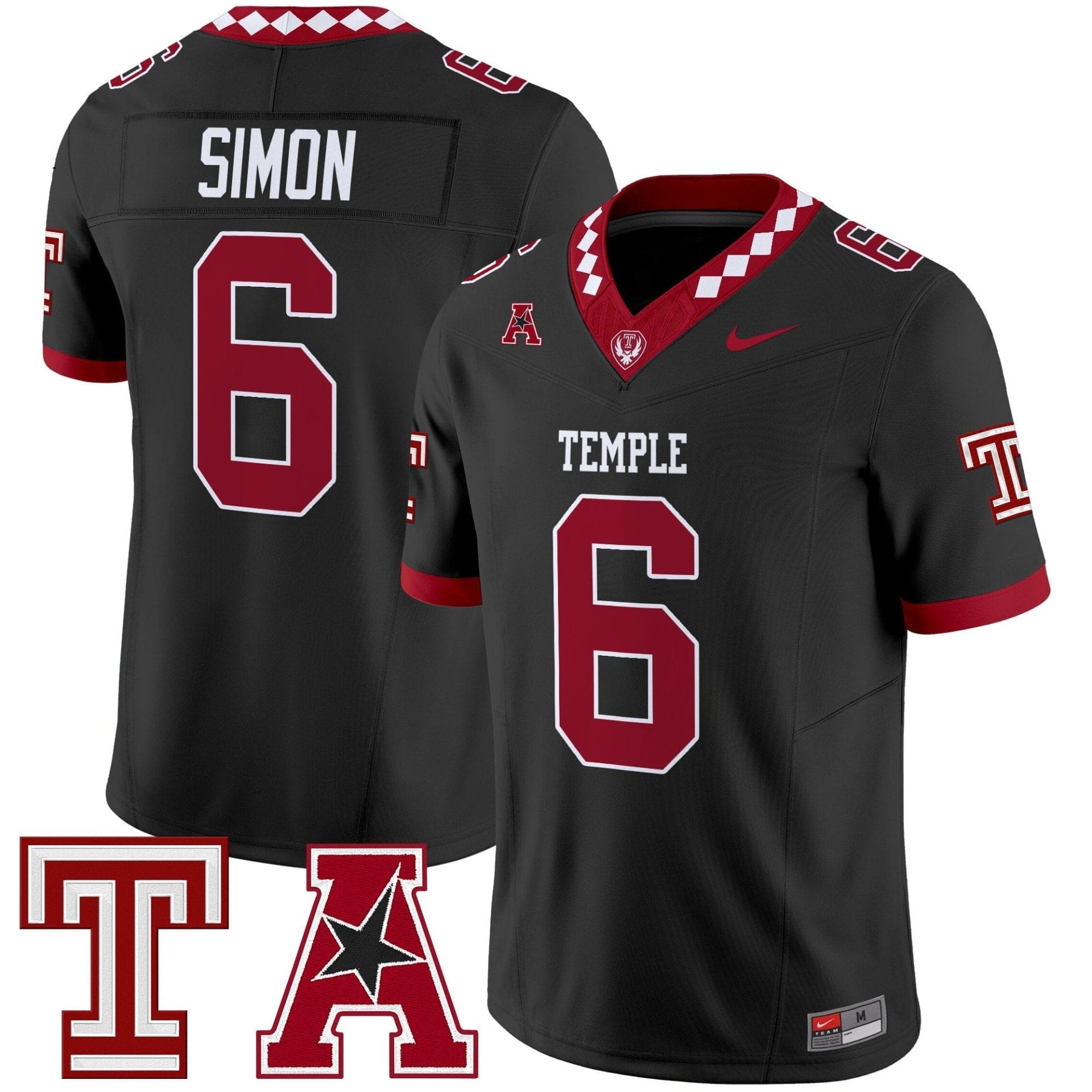 Men's Temple Owls 2025 Vapor Limited Jersey - All Stitched - Image 19