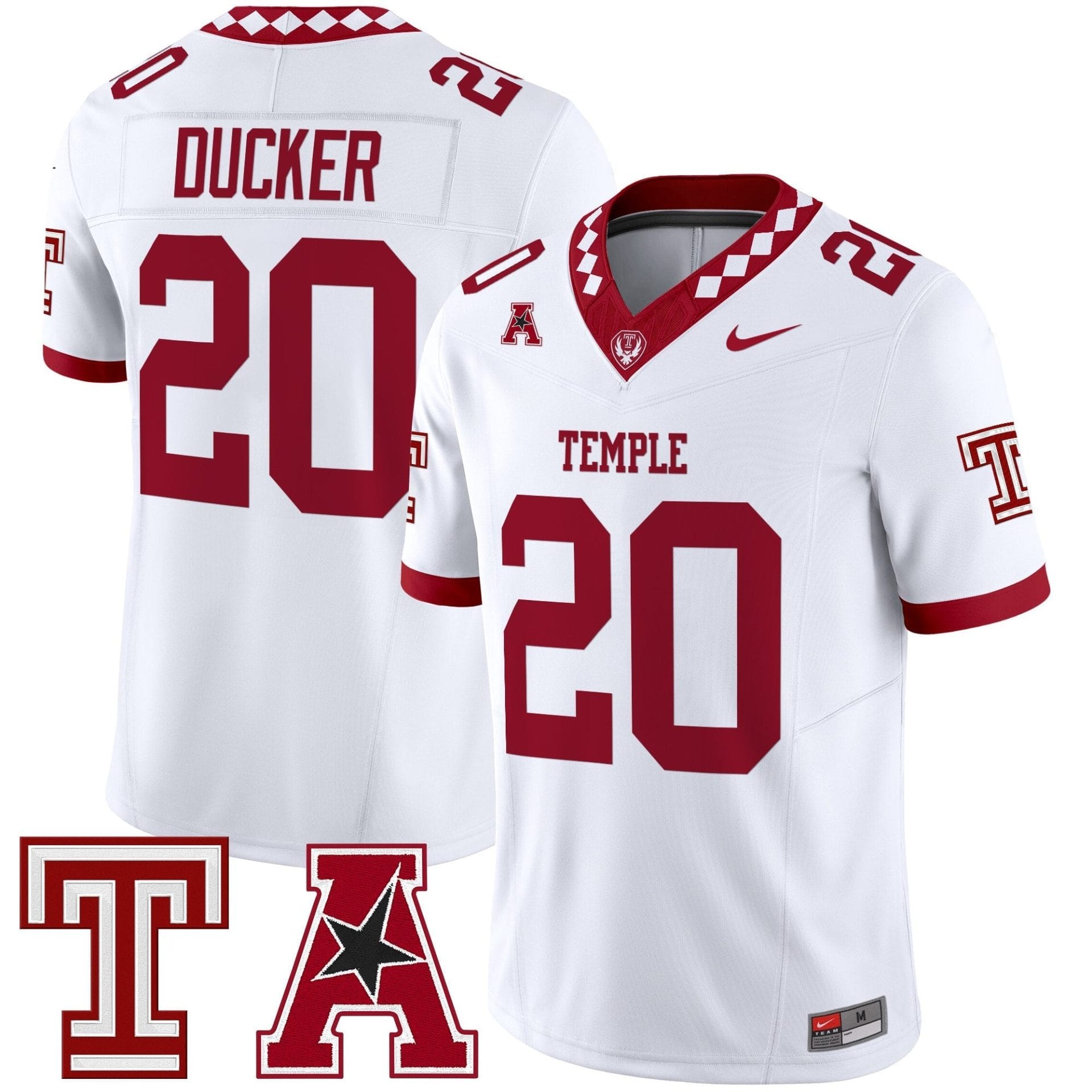 Men's Temple Owls 2025 Vapor Limited Jersey - All Stitched - Image 12