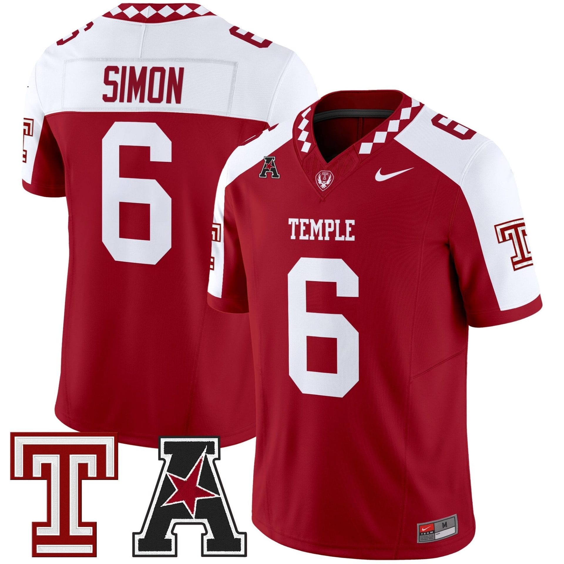 Men's Temple Owls 2025 Vapor Limited Jersey - All Stitched - Image 28