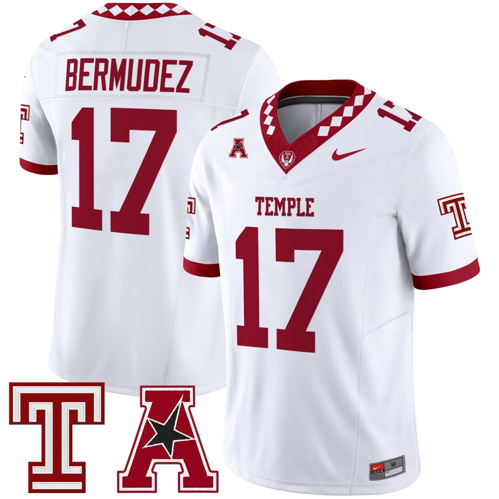 Men's Temple Owls 2025 Vapor Limited Jersey - All Stitched - Image 14