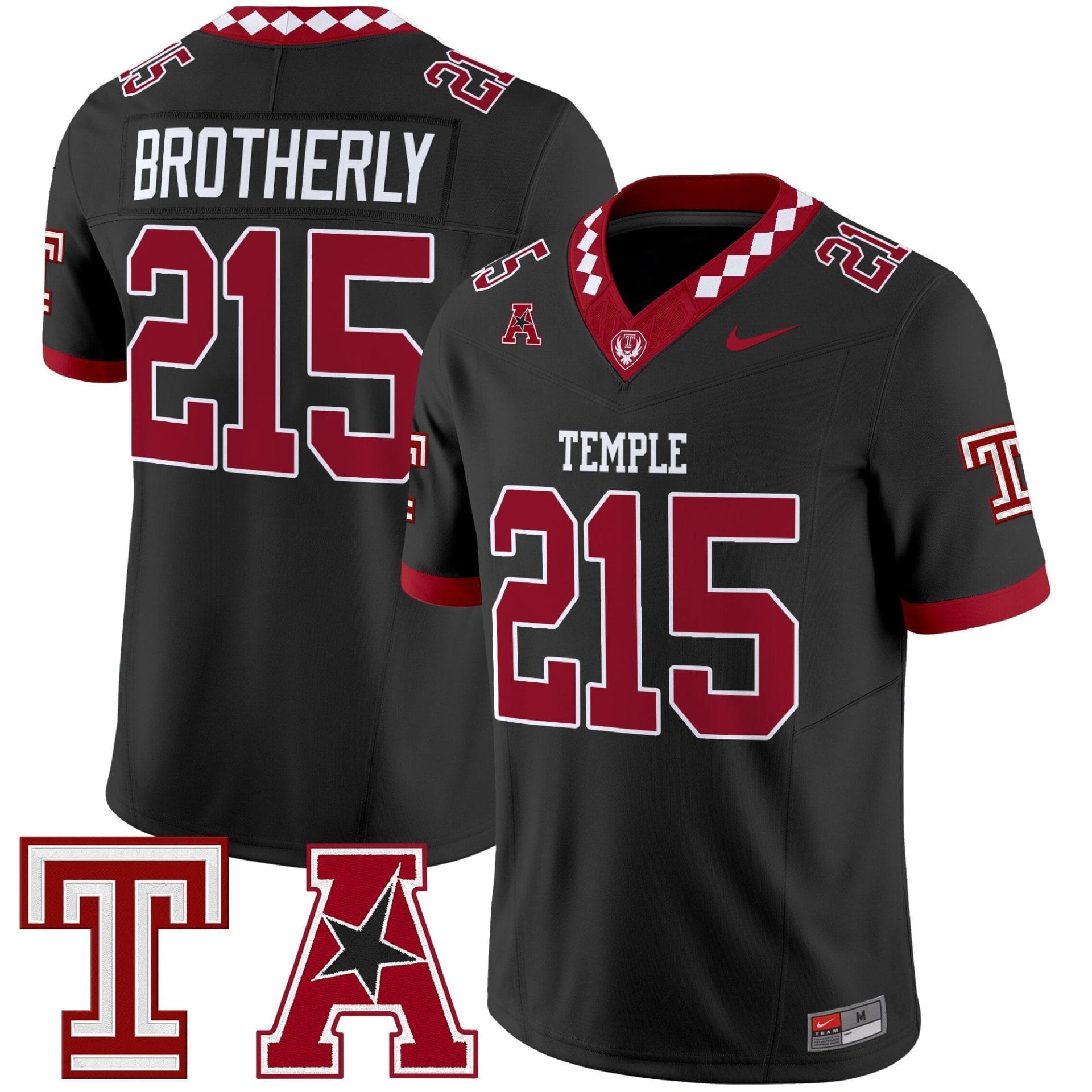 Men's Temple Owls 2025 Vapor Limited Jersey - All Stitched - Image 20