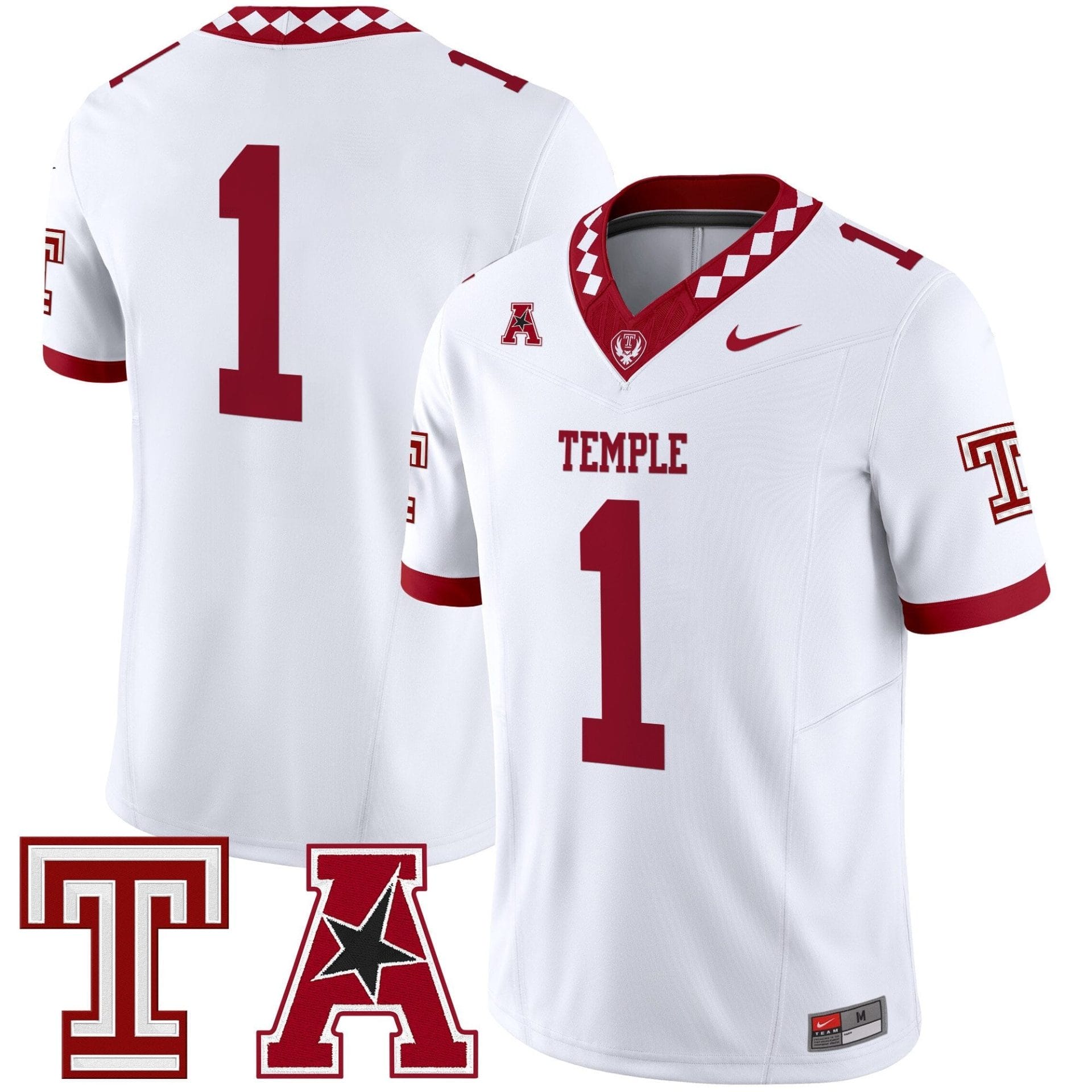 Men's Temple Owls 2025 Vapor Limited Jersey - All Stitched - Image 18