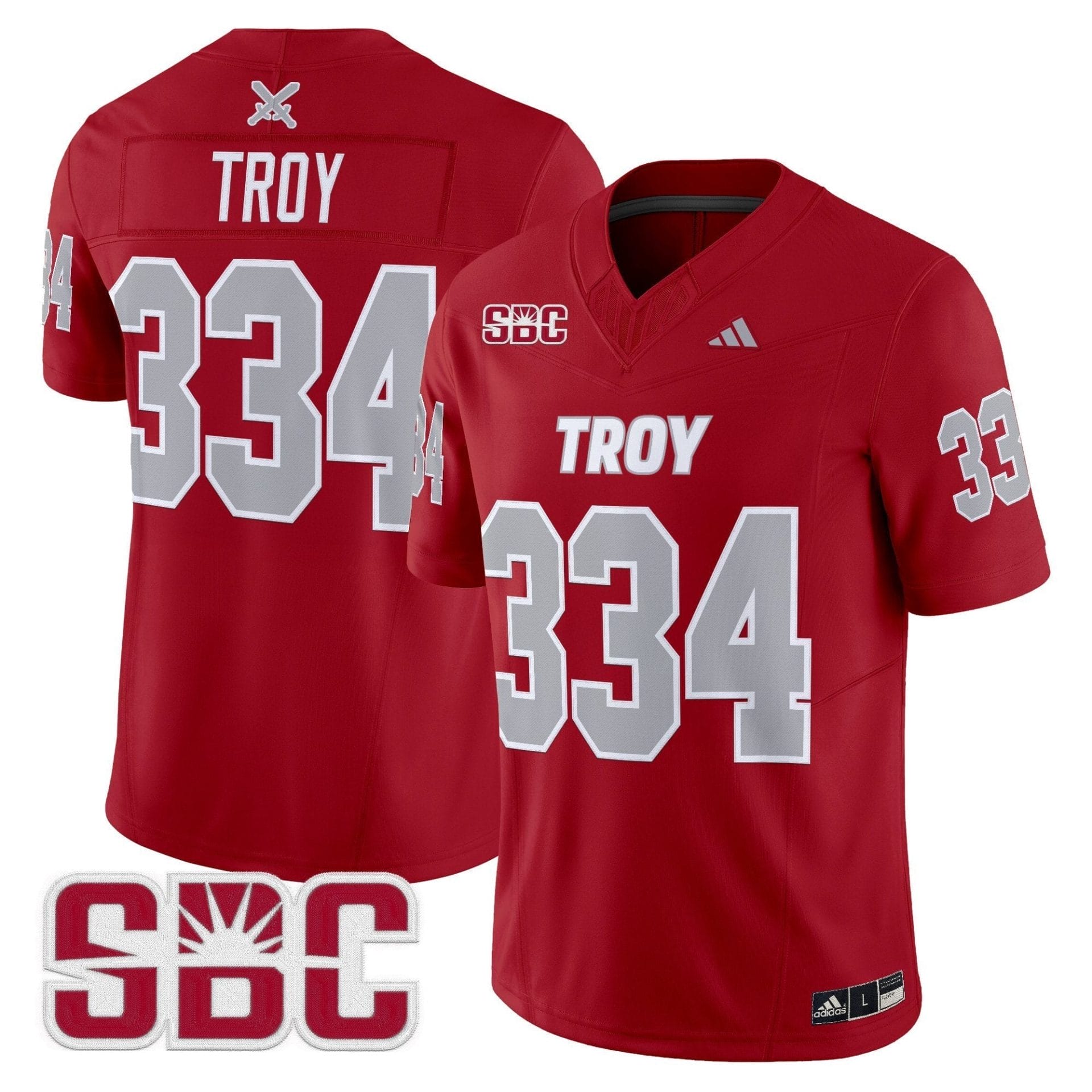 Alternative view of Troy Trojans 2025 Vapor Limited Jersey - All Stitched