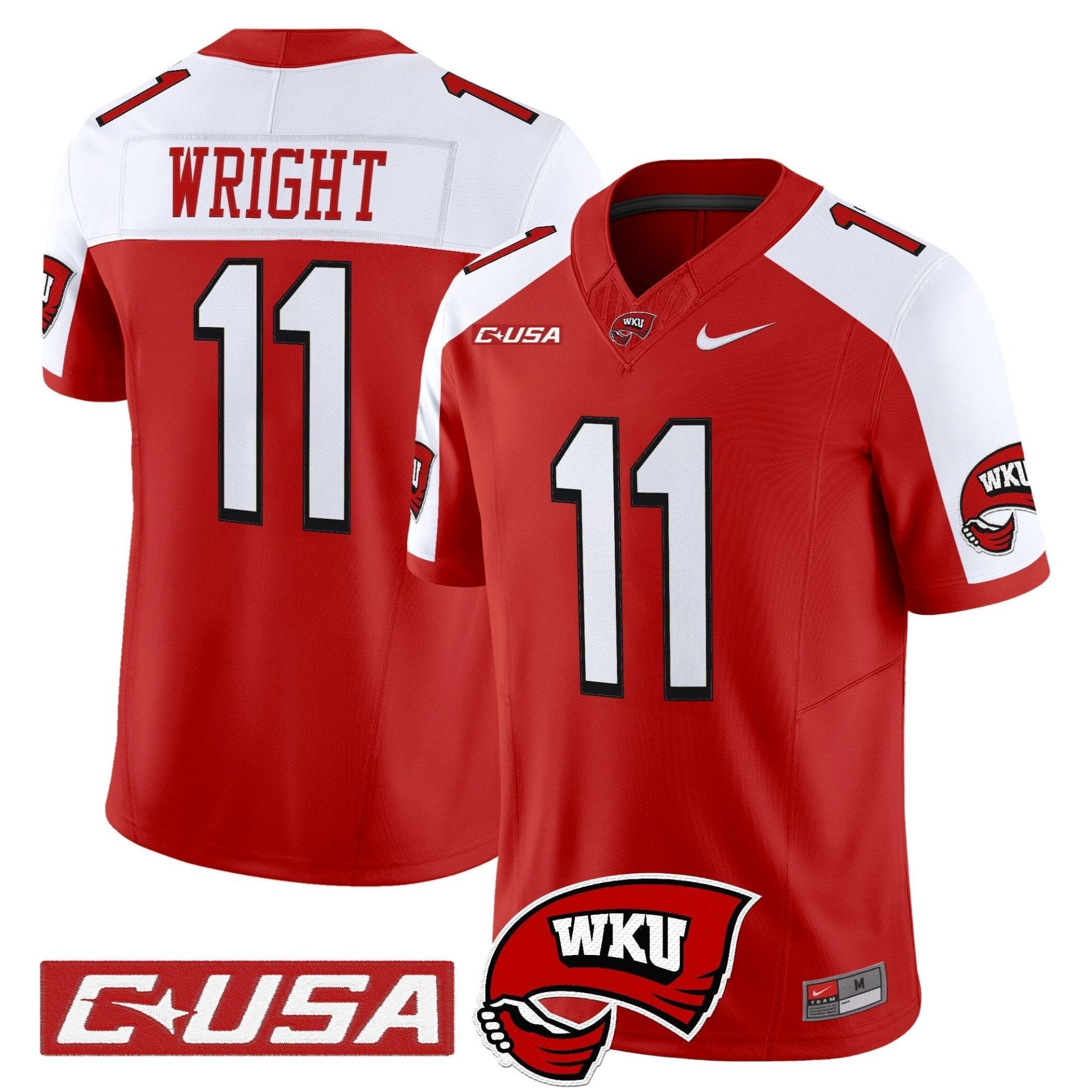 Men's Western Kentucky Hilltoppers 2025 Vapor Limited Jersey - All Stitched - Image 27