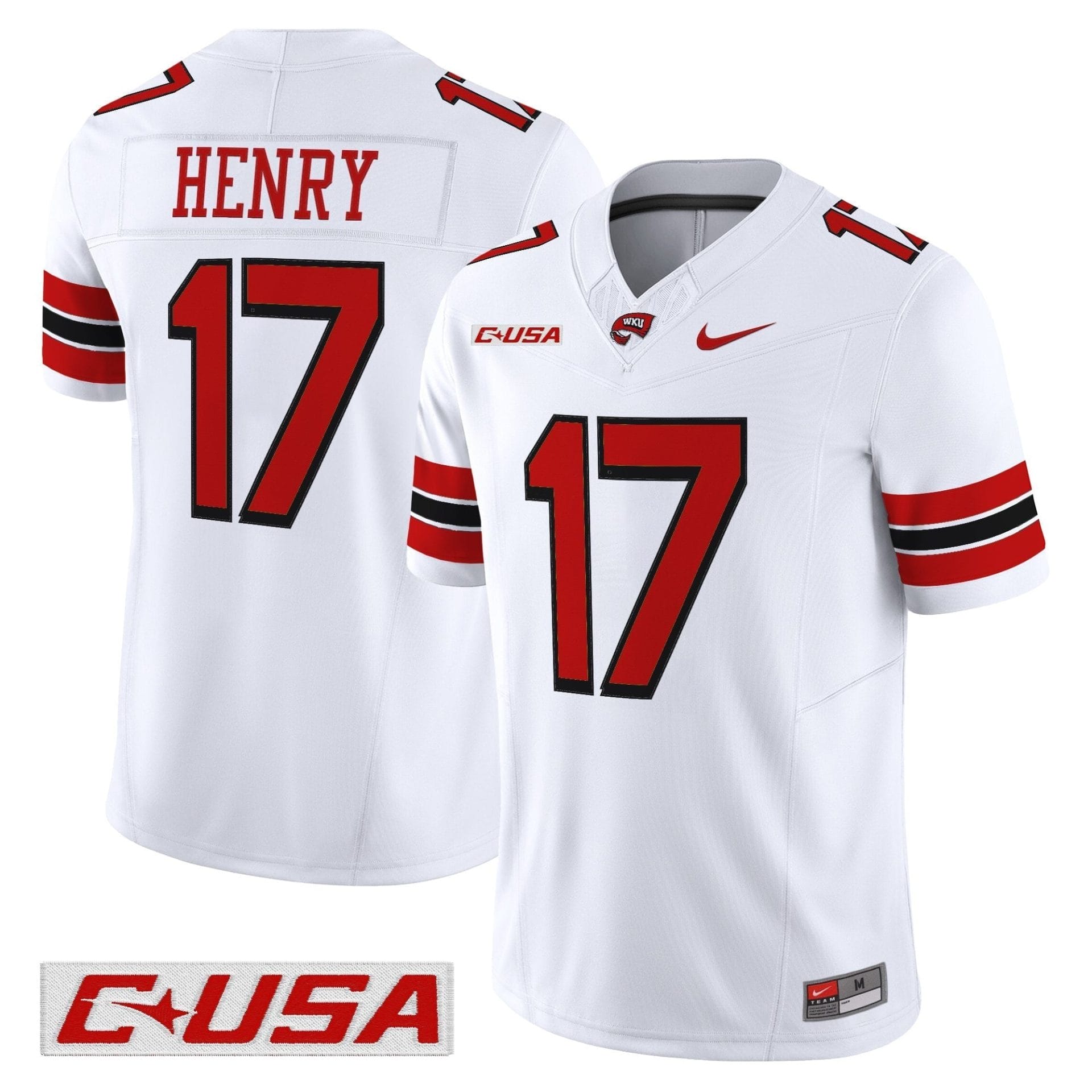 Men's Western Kentucky Hilltoppers 2025 Vapor Limited Jersey - All Stitched - Image 20