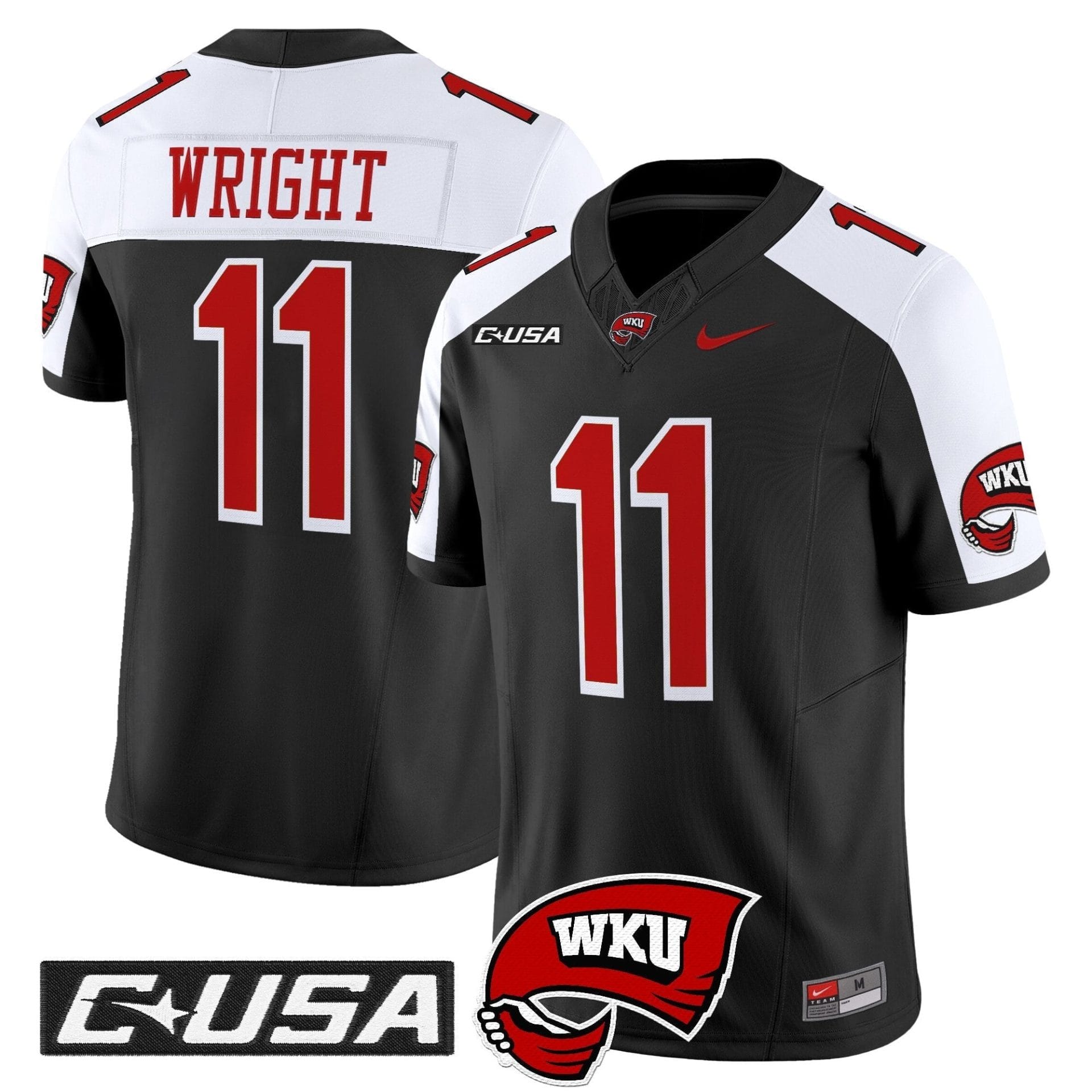 Men's Western Kentucky Hilltoppers 2025 Vapor Limited Jersey - All Stitched - Image 35