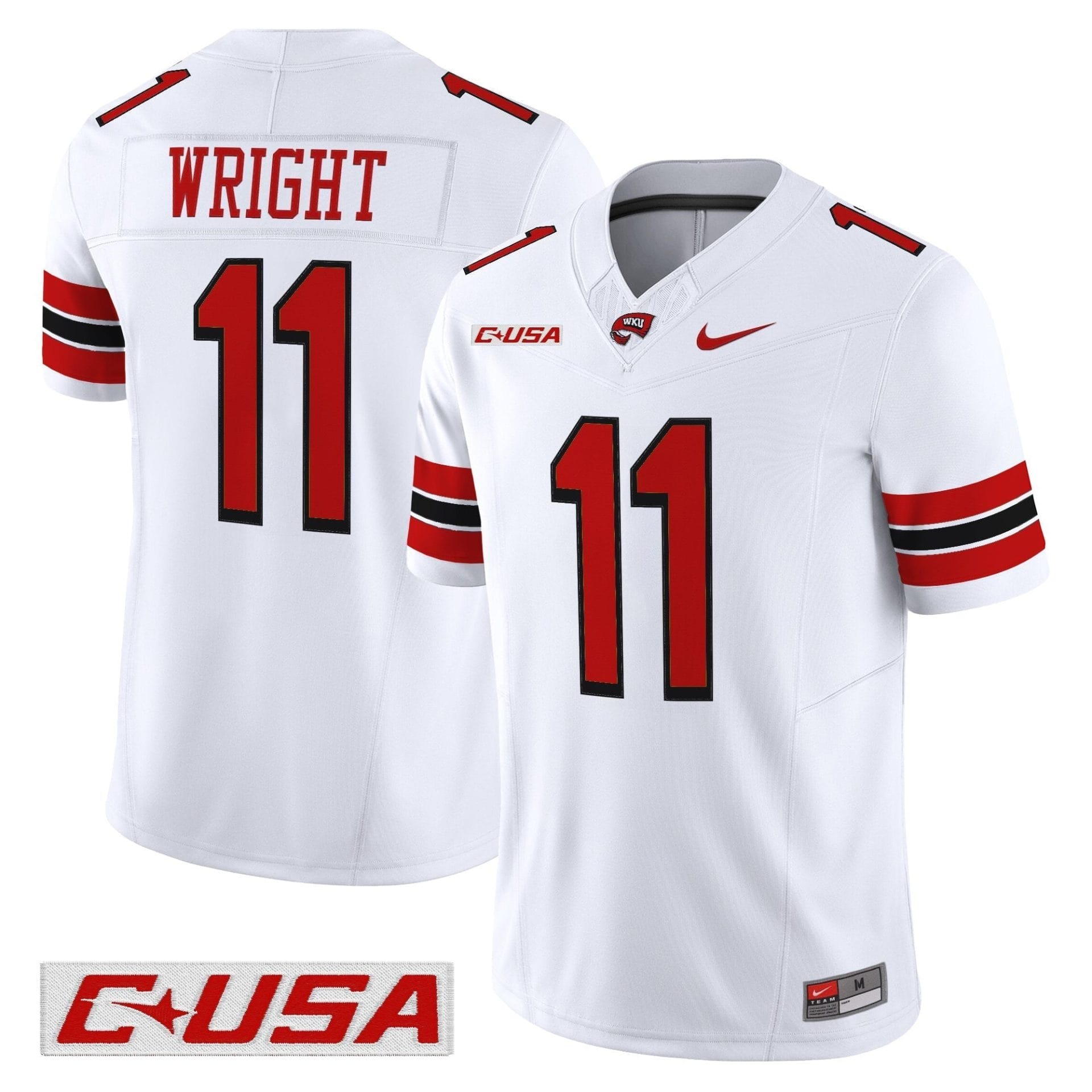 Men's Western Kentucky Hilltoppers 2025 Vapor Limited Jersey - All Stitched - Image 19