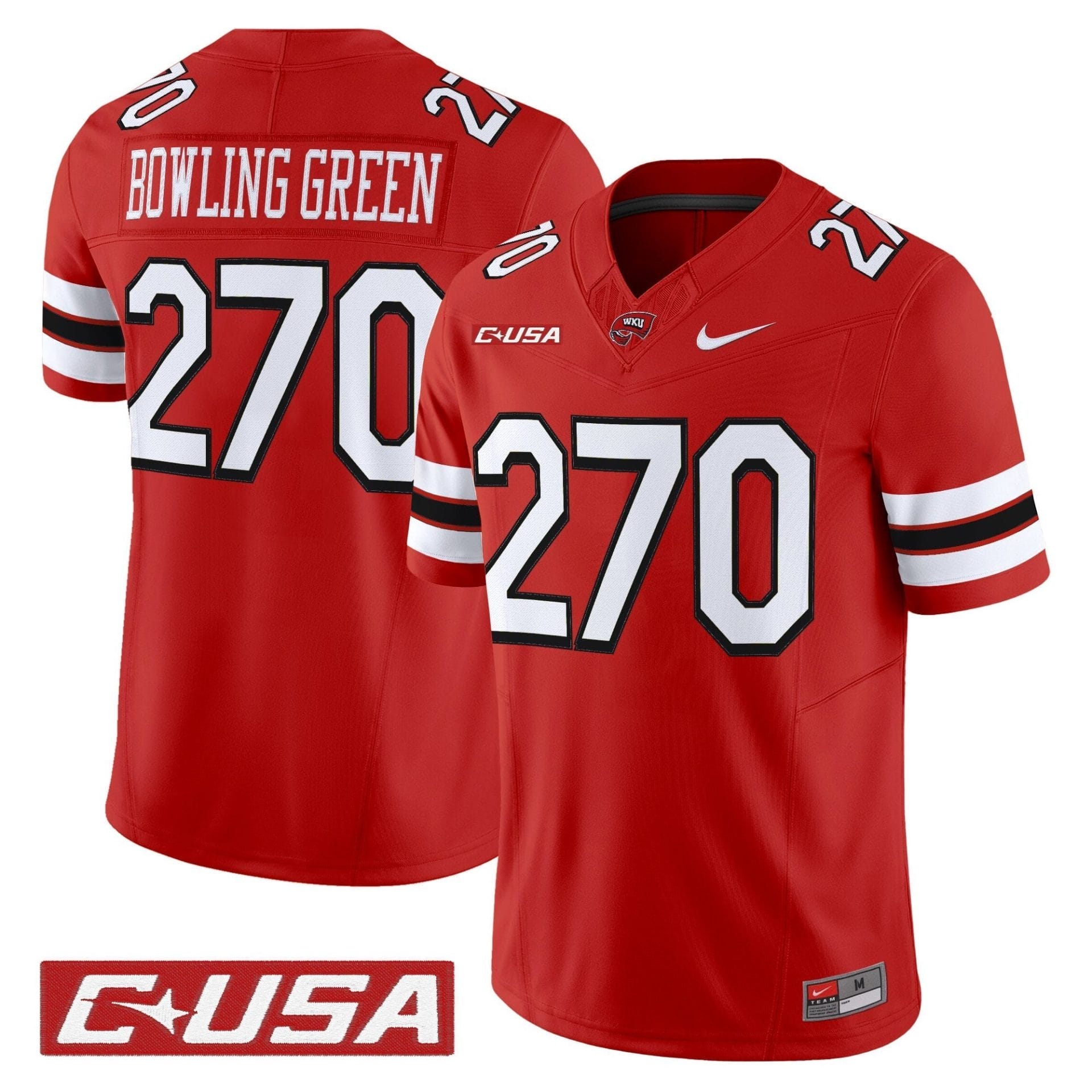 Alternative view of Men's Western Kentucky Hilltoppers 2025 Vapor Limited Jersey - All Stitched