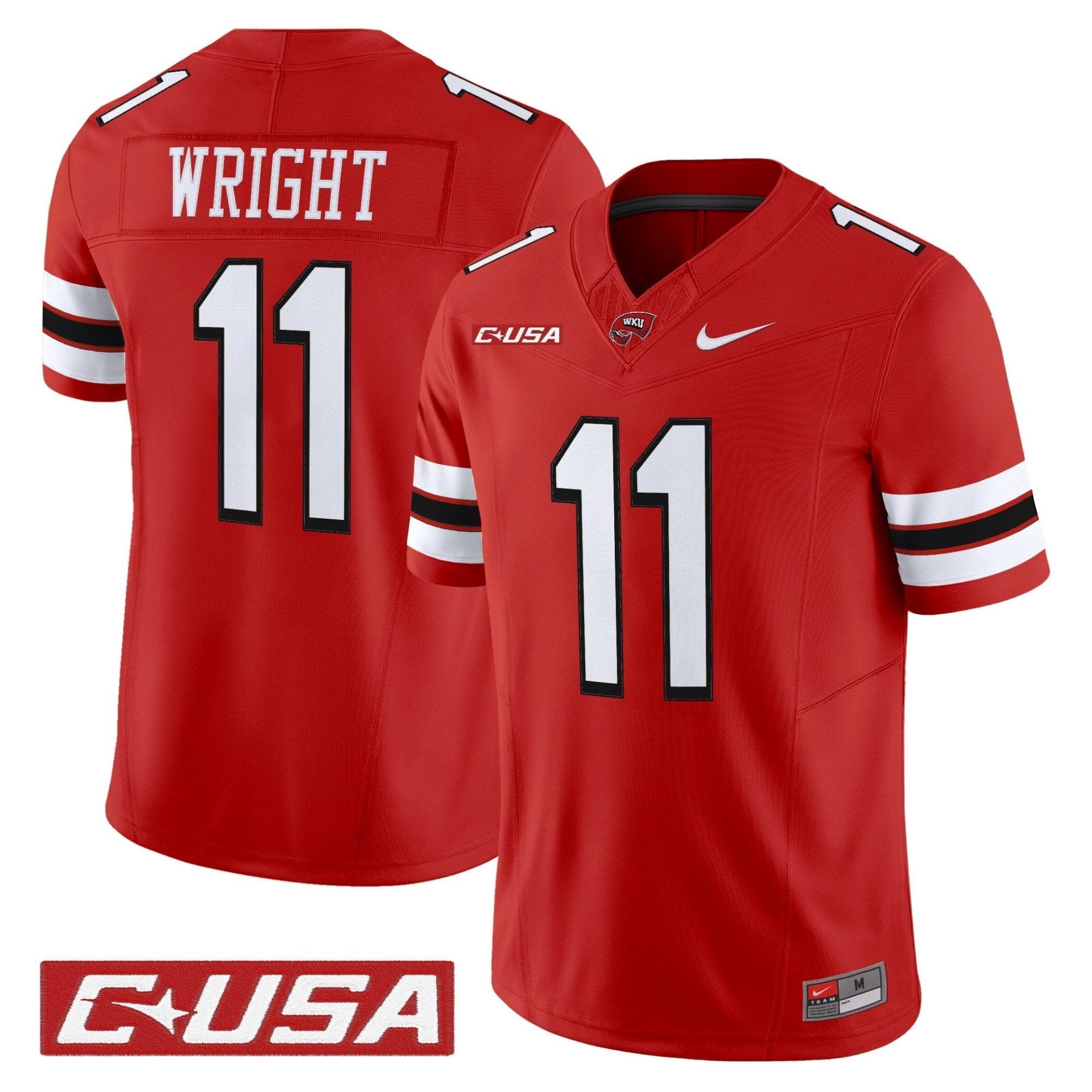 Men's Western Kentucky Hilltoppers 2025 Vapor Limited Jersey - All Stitched - Image 3