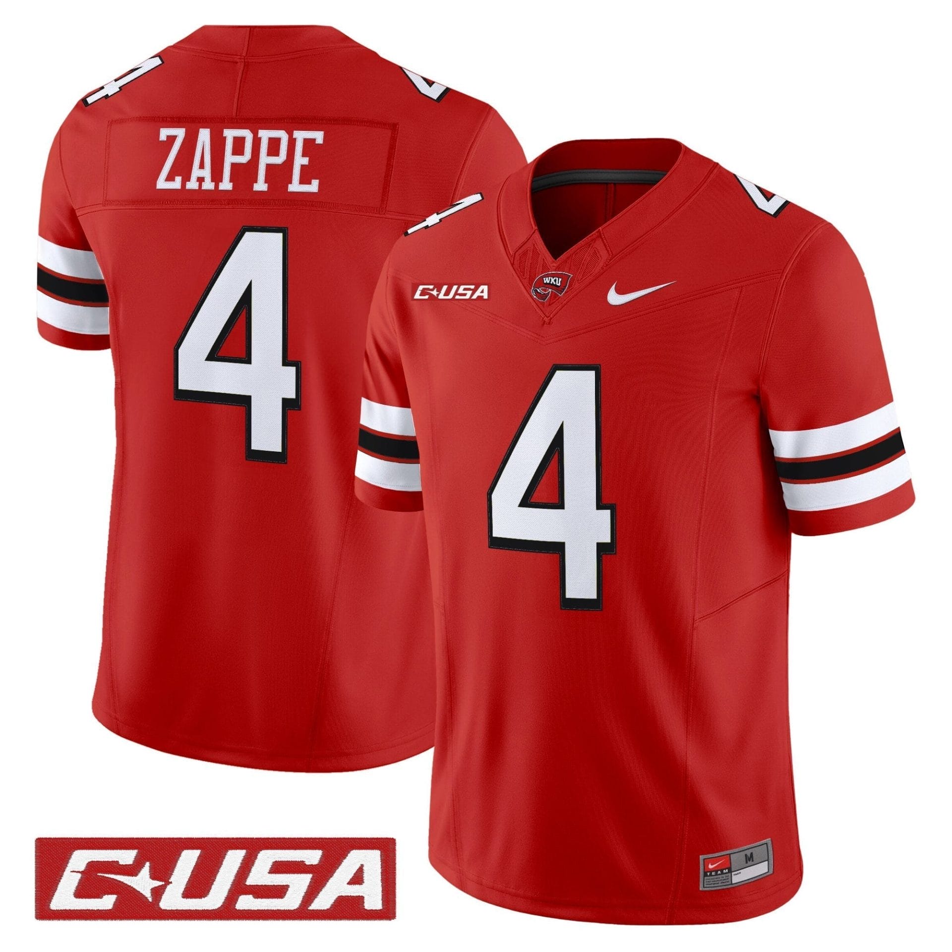 Men's Western Kentucky Hilltoppers 2025 Vapor Limited Jersey - All Stitched - Image 6