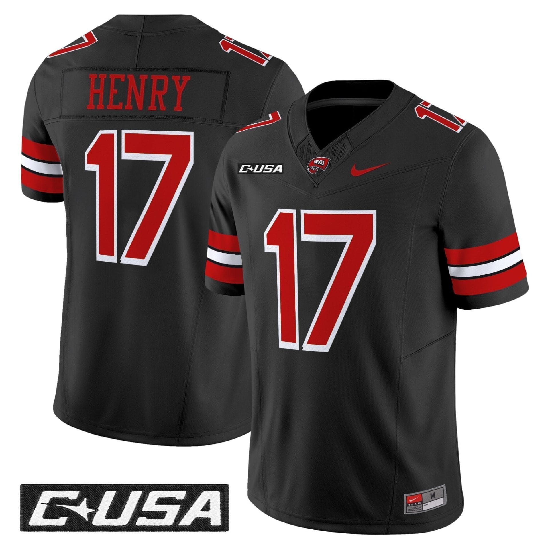 Men's Western Kentucky Hilltoppers 2025 Vapor Limited Jersey - All Stitched - Image 12