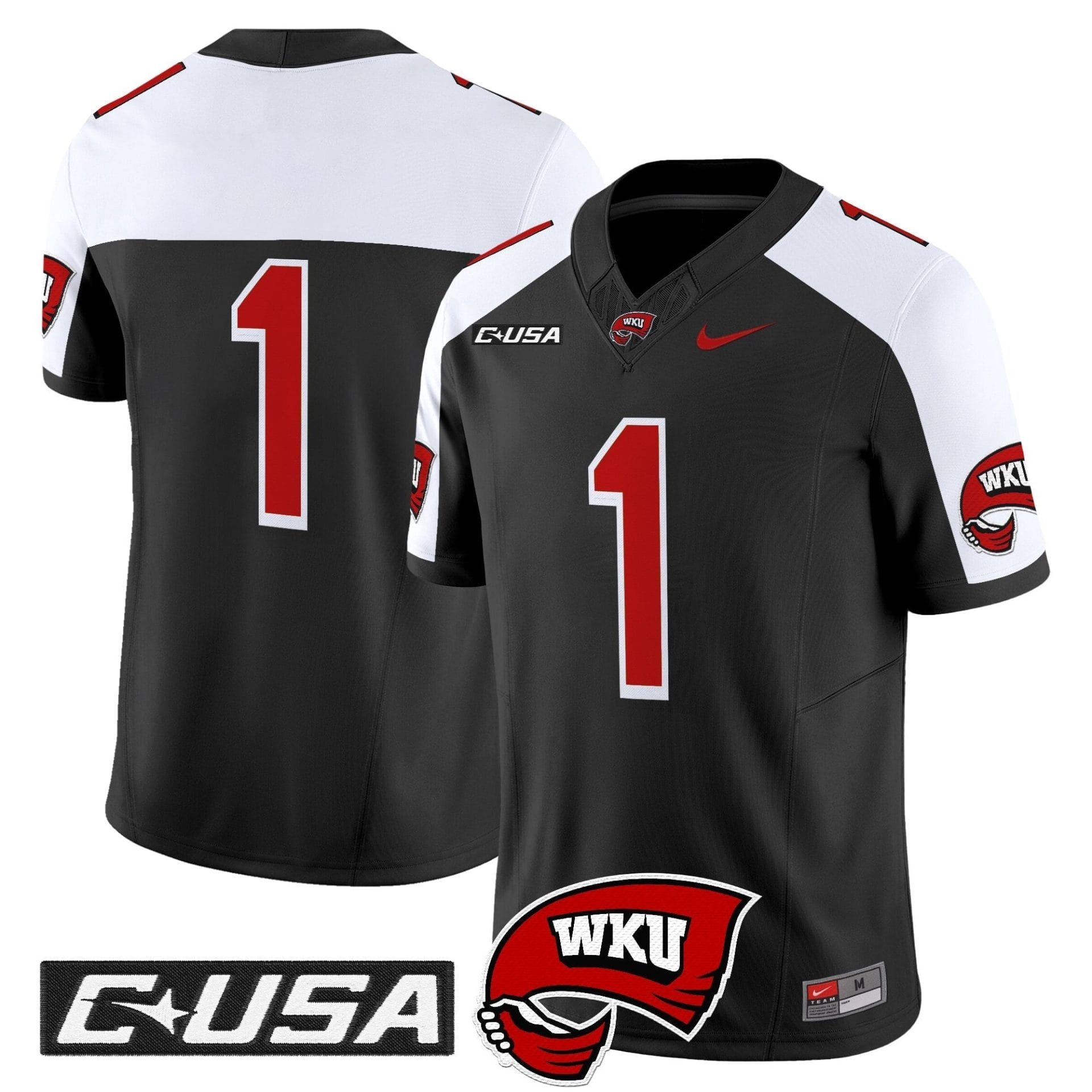 Men's Western Kentucky Hilltoppers 2025 Vapor Limited Jersey - All Stitched - Image 40