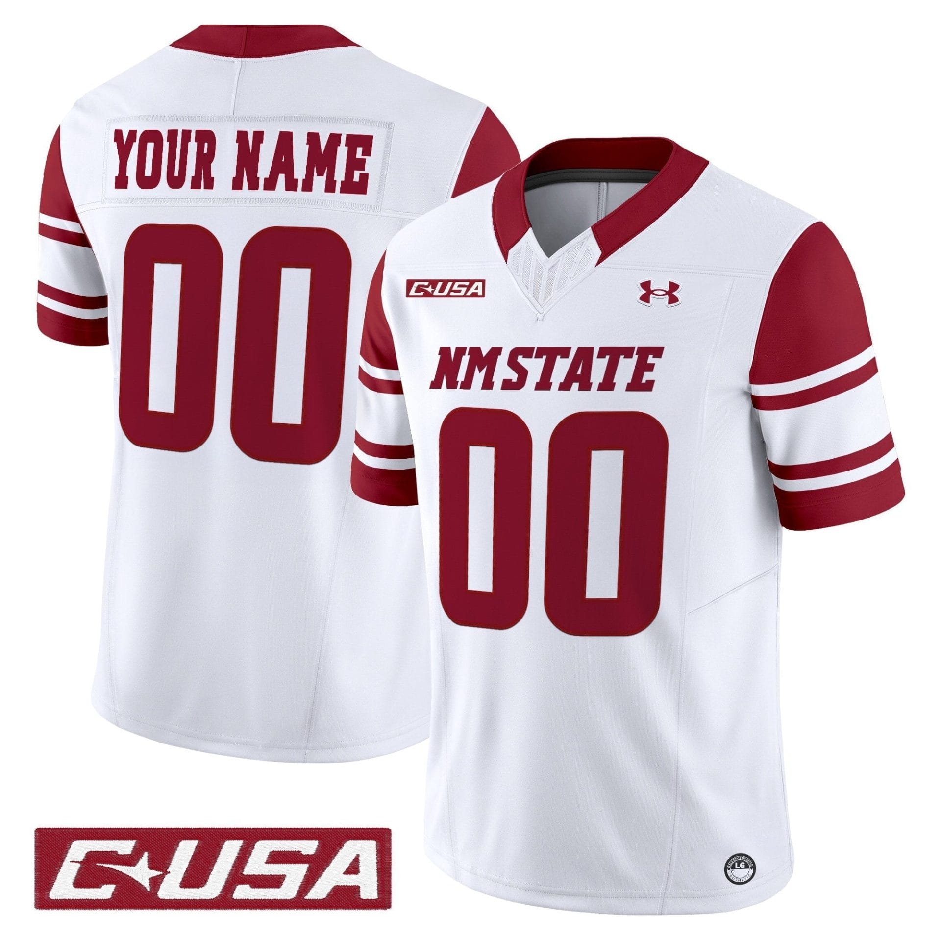 New Mexico State Aggies 2025 Vapor Limited Custom Jersey - All Stitched - Image 3