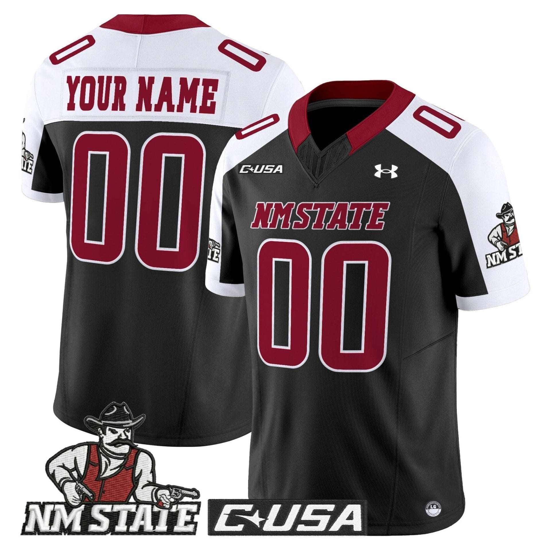 New Mexico State Aggies 2025 Vapor Limited Custom Jersey - All Stitched - Image 6