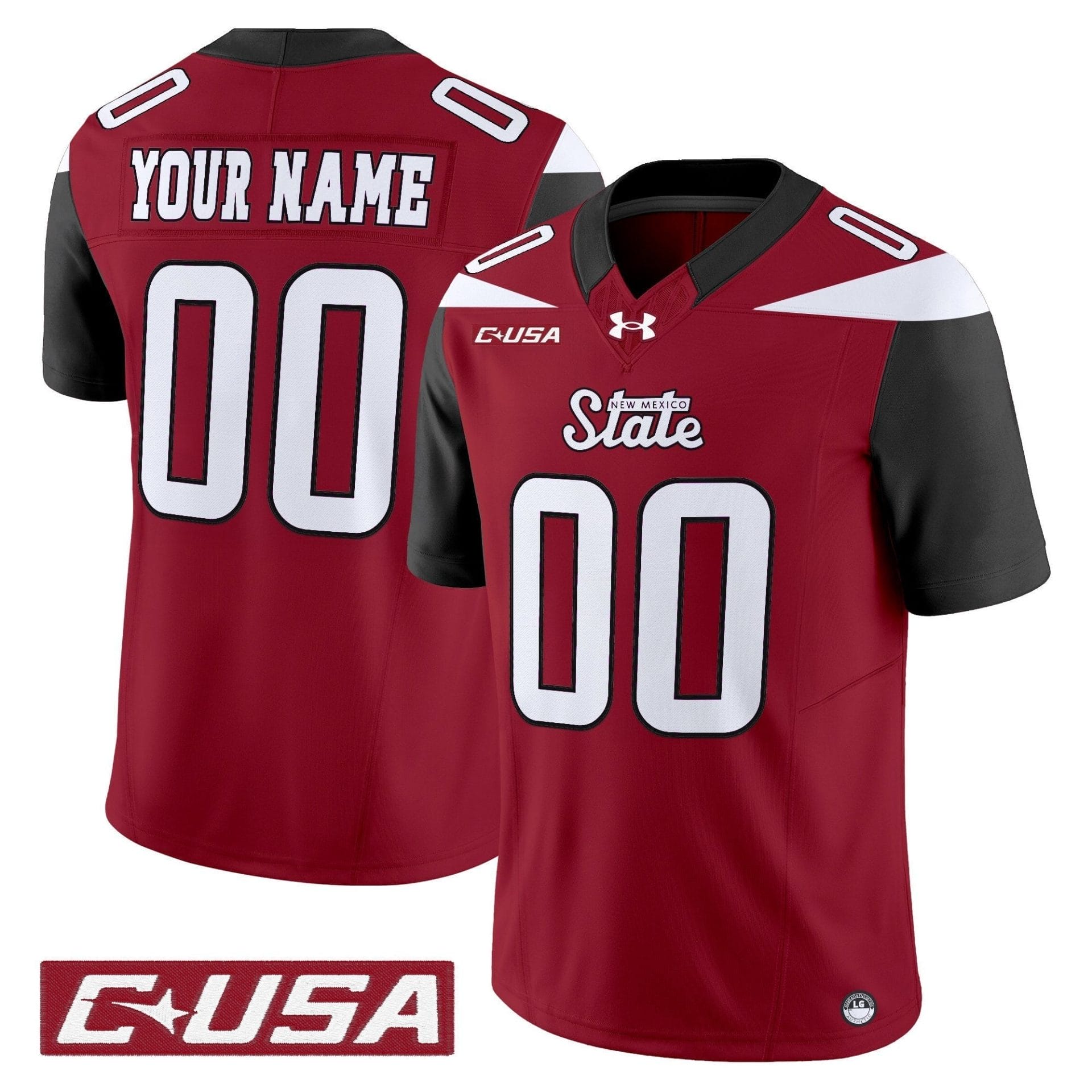 New Mexico State Aggies 2025 Vapor Limited Custom Jersey - All Stitched - Image 2