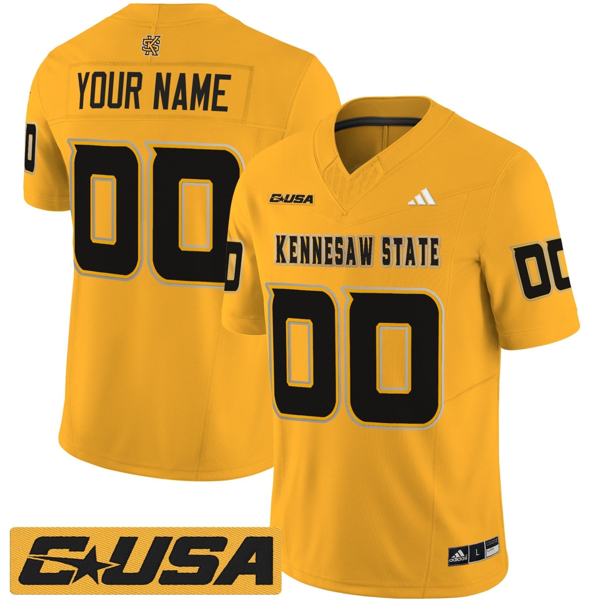Kennesaw State Owls 2025 Vapor Limited Custom Jersey - All Stitched - Image 3