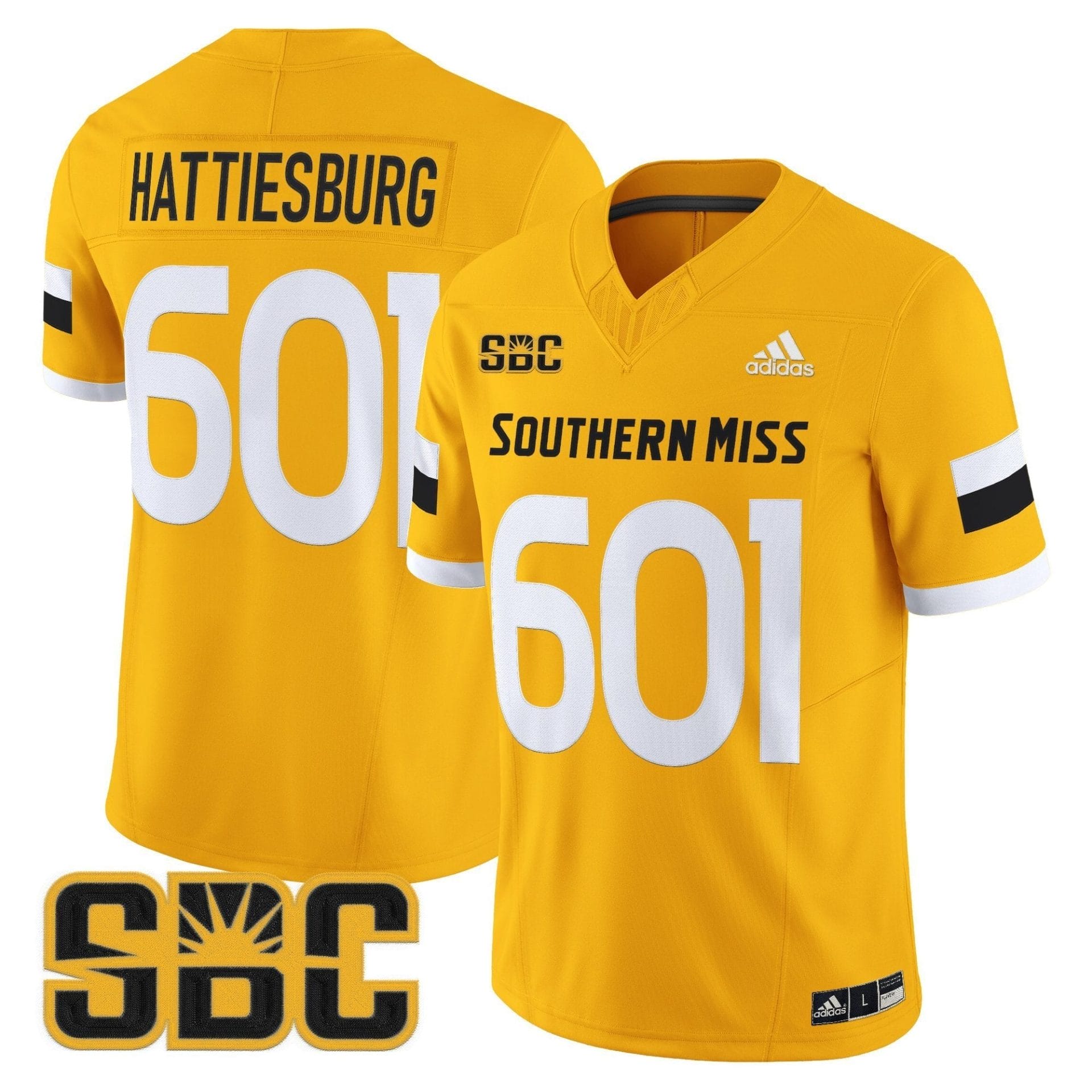 Men's Southern Miss Golden Eagles 2025 Vapor Limited Jersey - All Stitched - Image 17