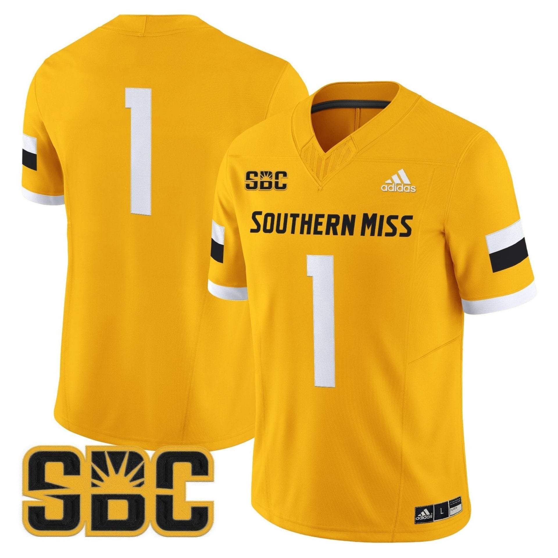 Men's Southern Miss Golden Eagles 2025 Vapor Limited Jersey - All Stitched - Image 23