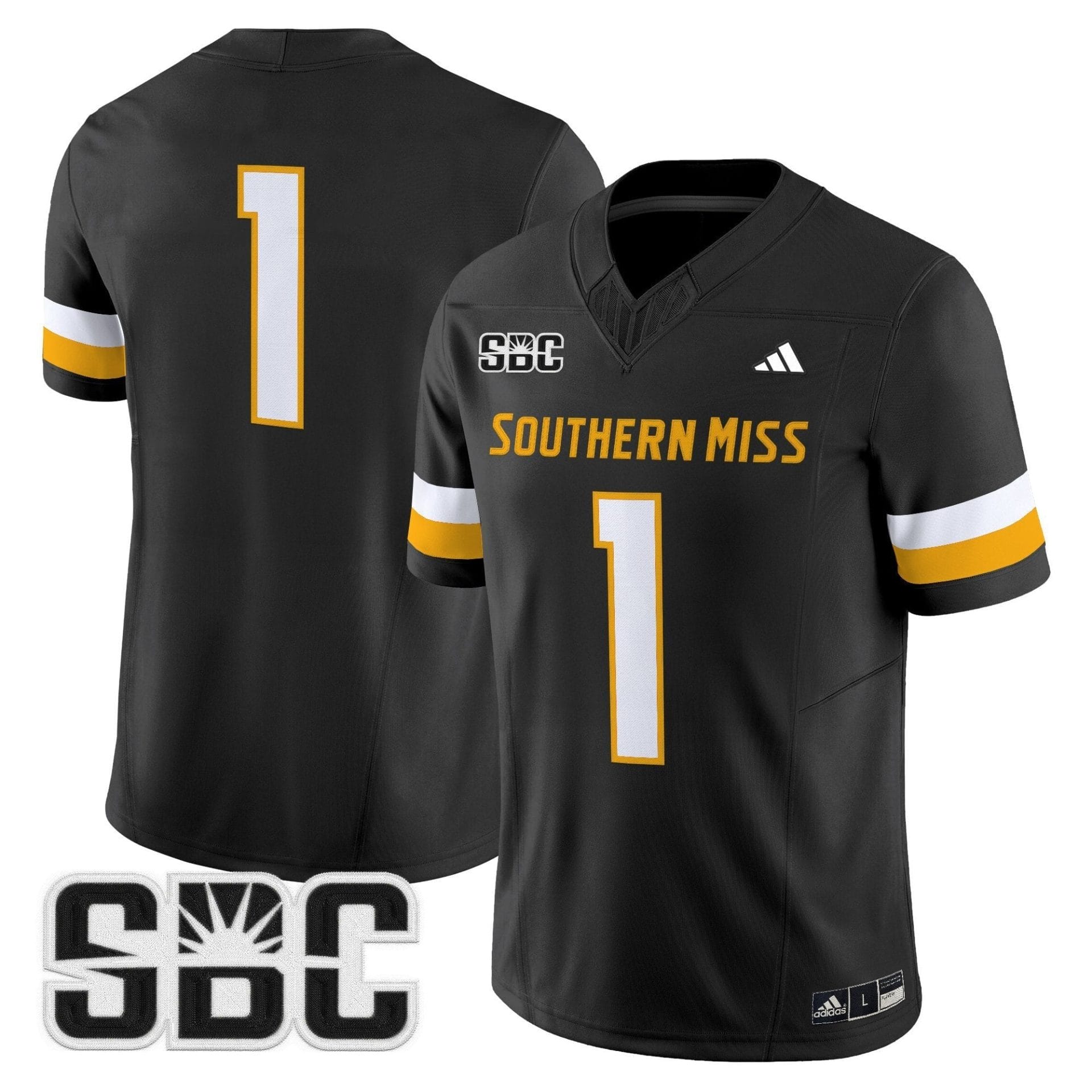 Men's Southern Miss Golden Eagles 2025 Vapor Limited Jersey - All Stitched - Image 8