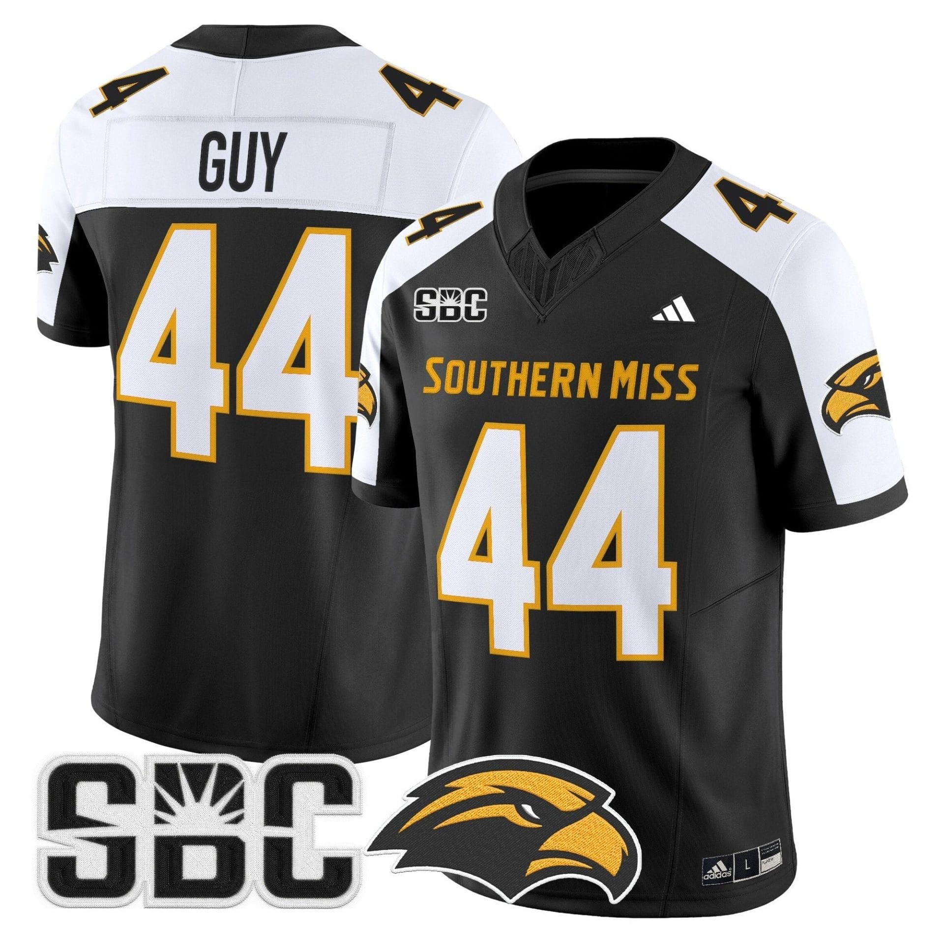 Men's Southern Miss Golden Eagles 2025 Vapor Limited Jersey - All Stitched - Image 29