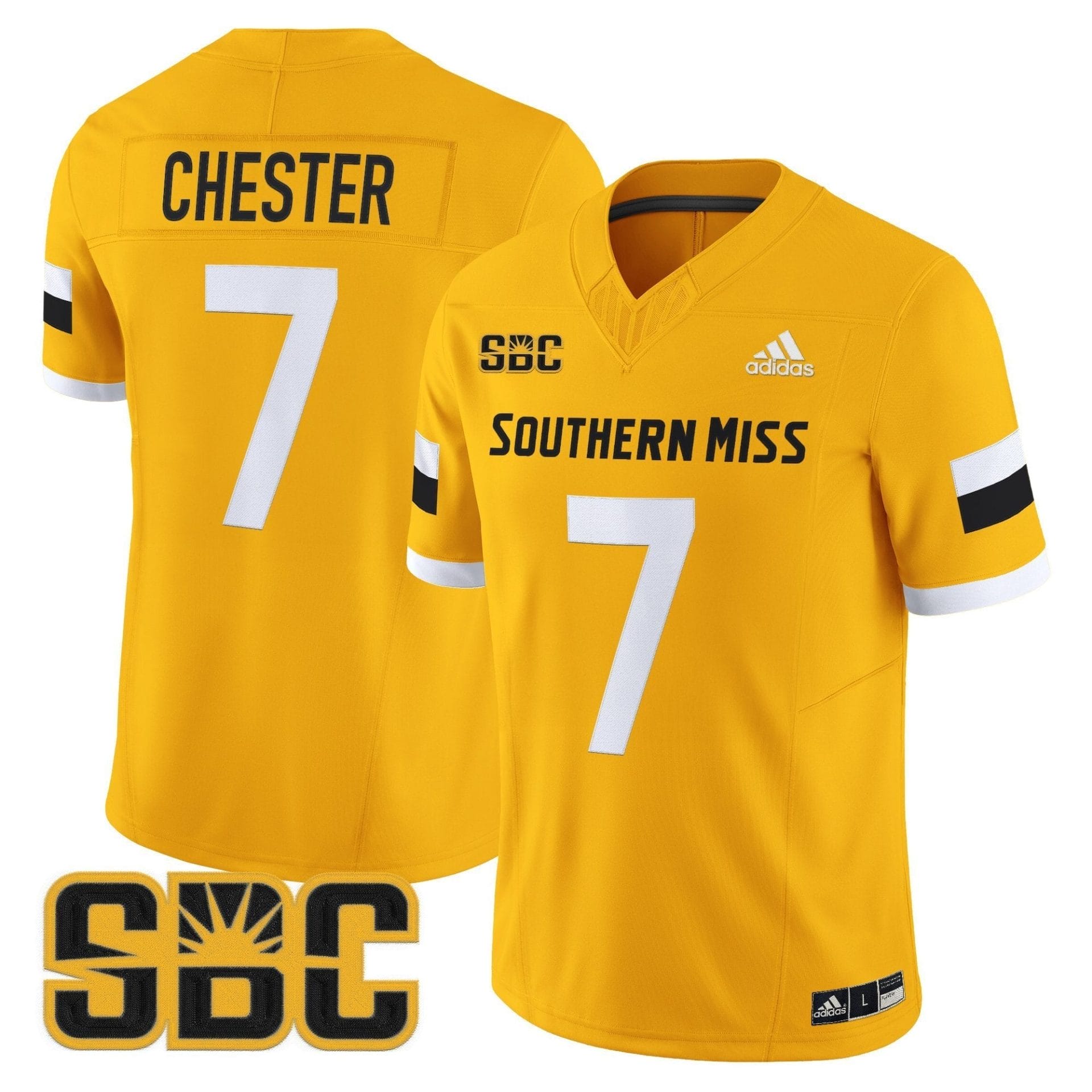 Men's Southern Miss Golden Eagles 2025 Vapor Limited Jersey - All Stitched - Image 19