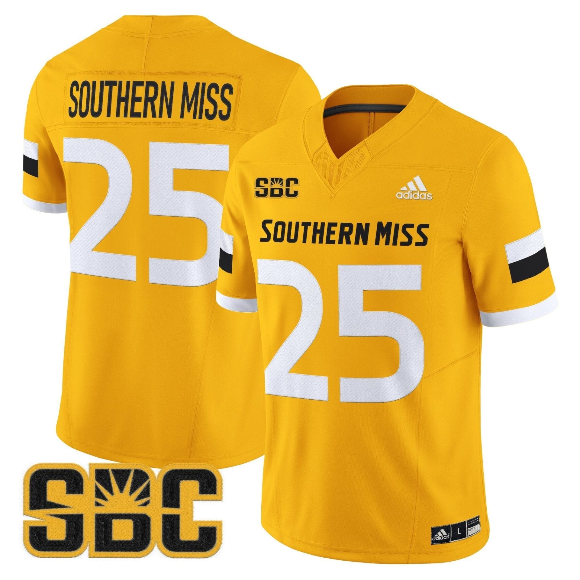 Men's Southern Miss Golden Eagles 2025 Vapor Limited Jersey - All Stitched - Image 22