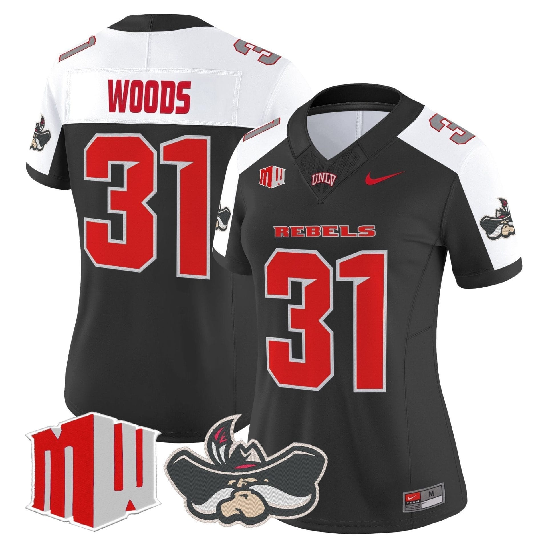 Women's UNLV Rebels 2025 Vapor Limited Jersey - All Stitched - Image 45