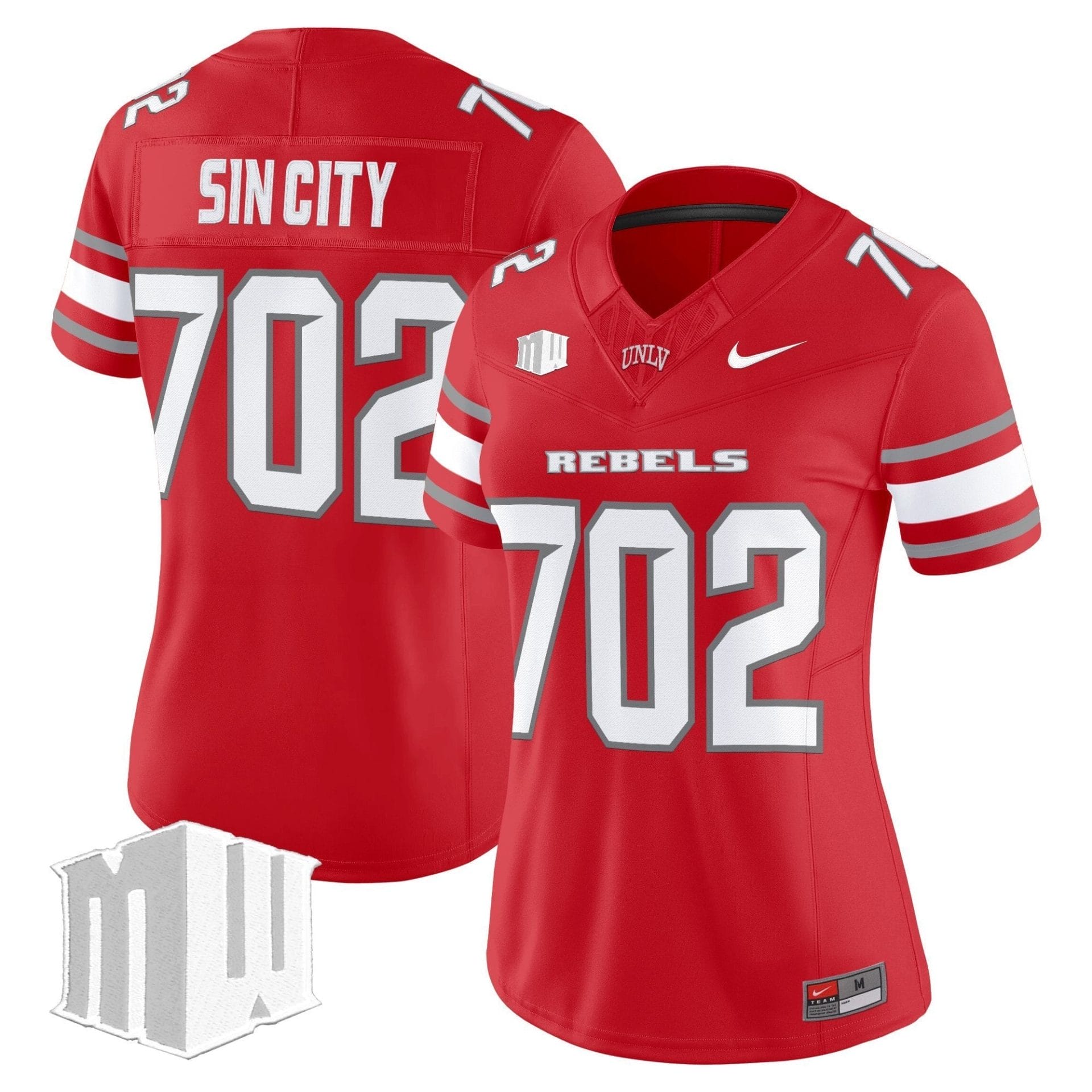 Alternative view of Women's UNLV Rebels 2025 Vapor Limited Jersey - All Stitched