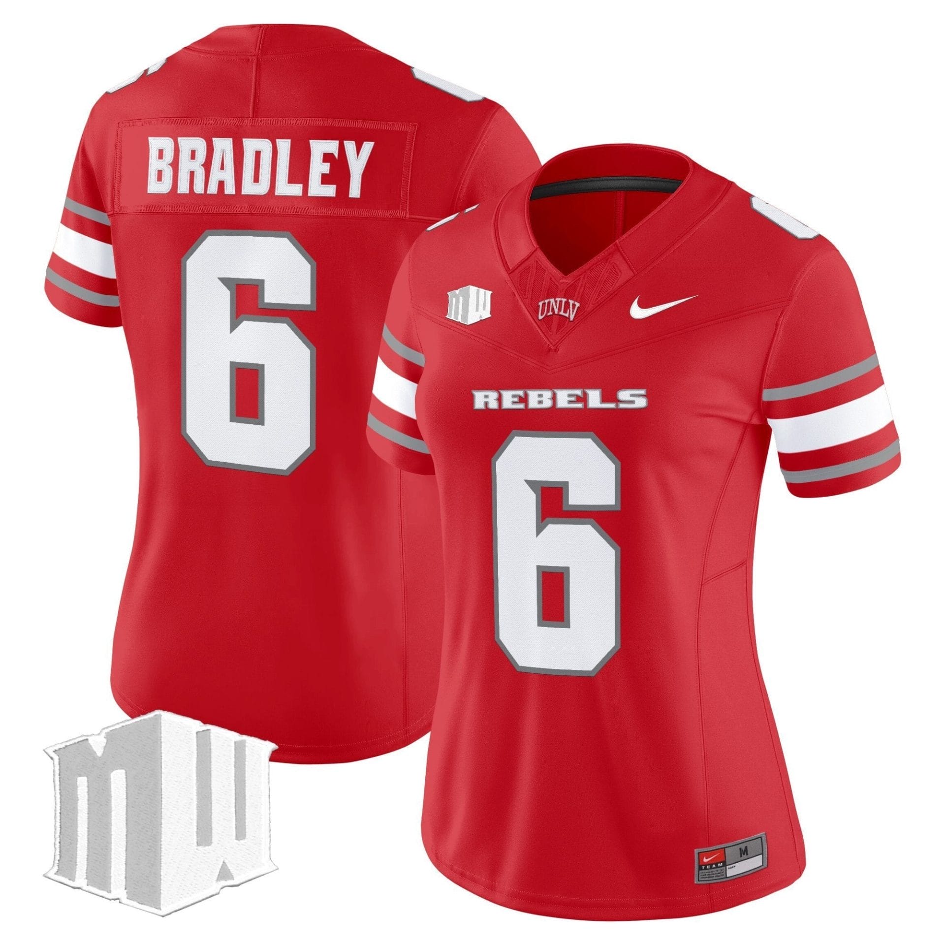 Women's UNLV Rebels 2025 Vapor Limited Jersey - All Stitched - Image 4