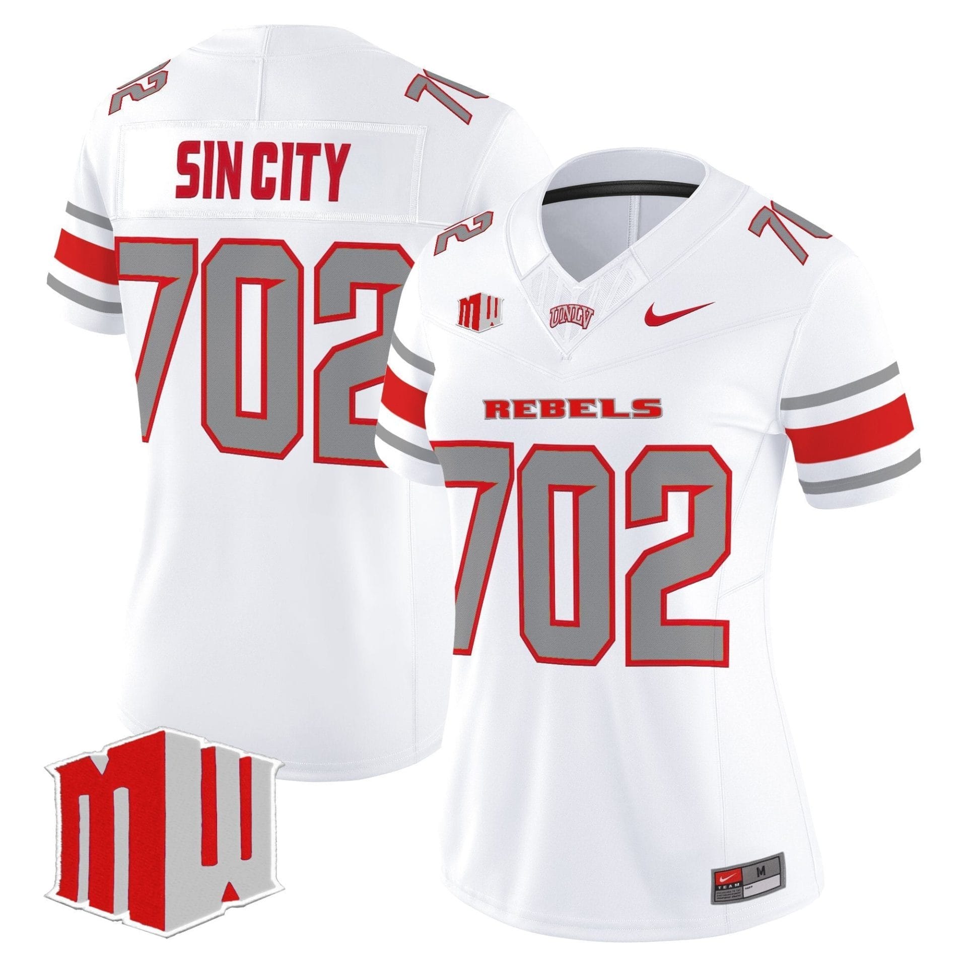 Women's UNLV Rebels 2025 Vapor Limited Jersey - All Stitched - Image 10