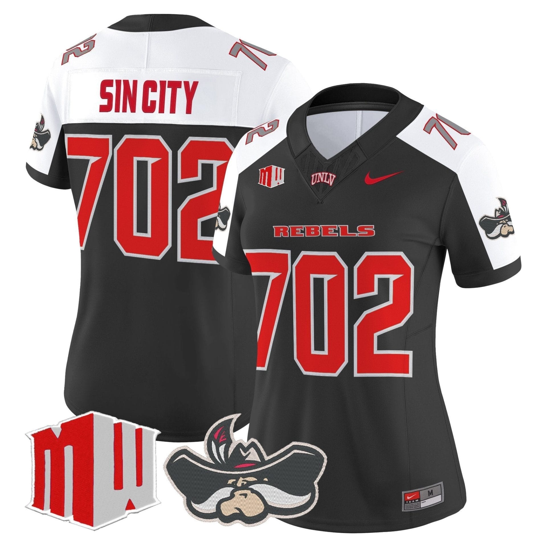 Women's UNLV Rebels 2025 Vapor Limited Jersey - All Stitched - Image 42