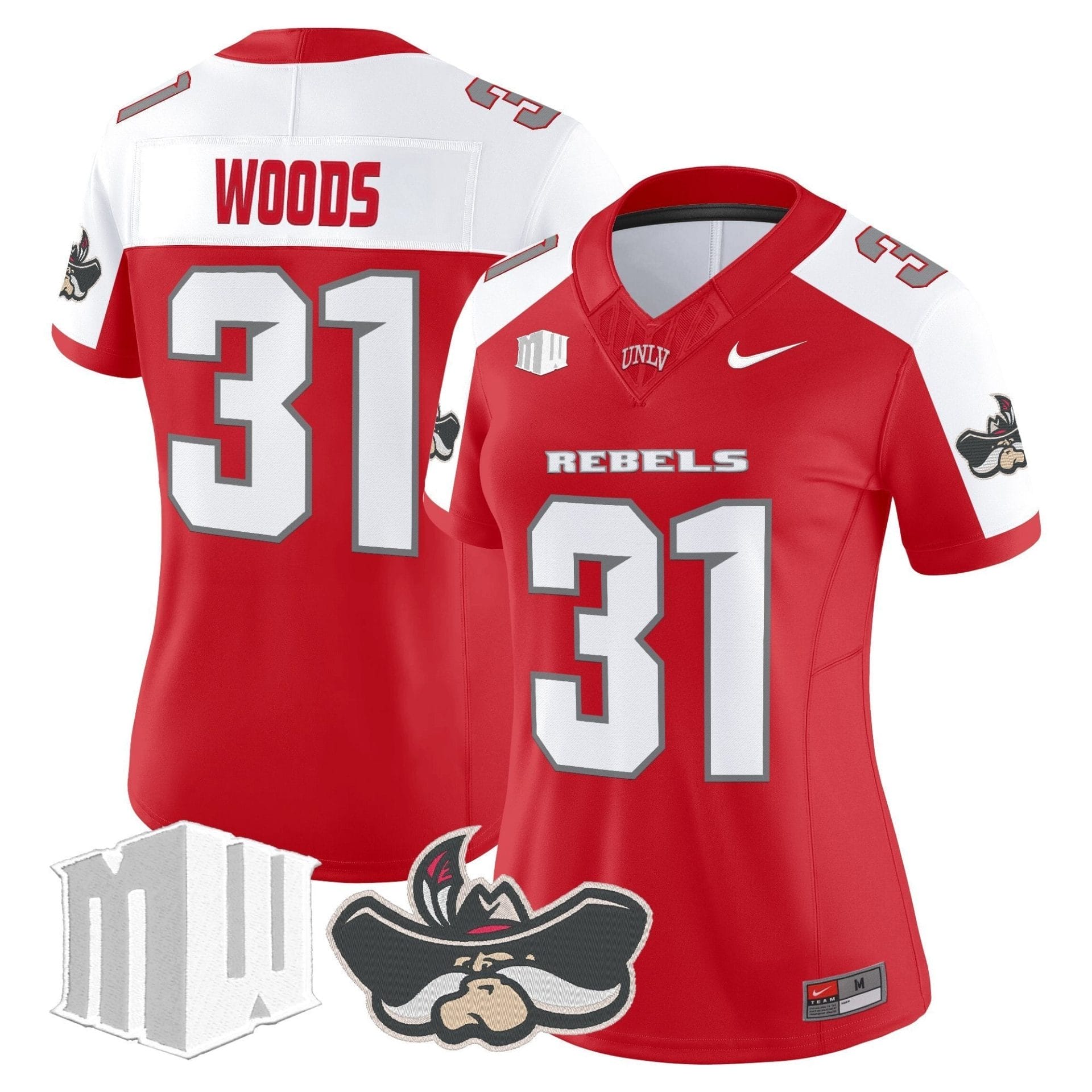 Women's UNLV Rebels 2025 Vapor Limited Jersey - All Stitched - Image 37