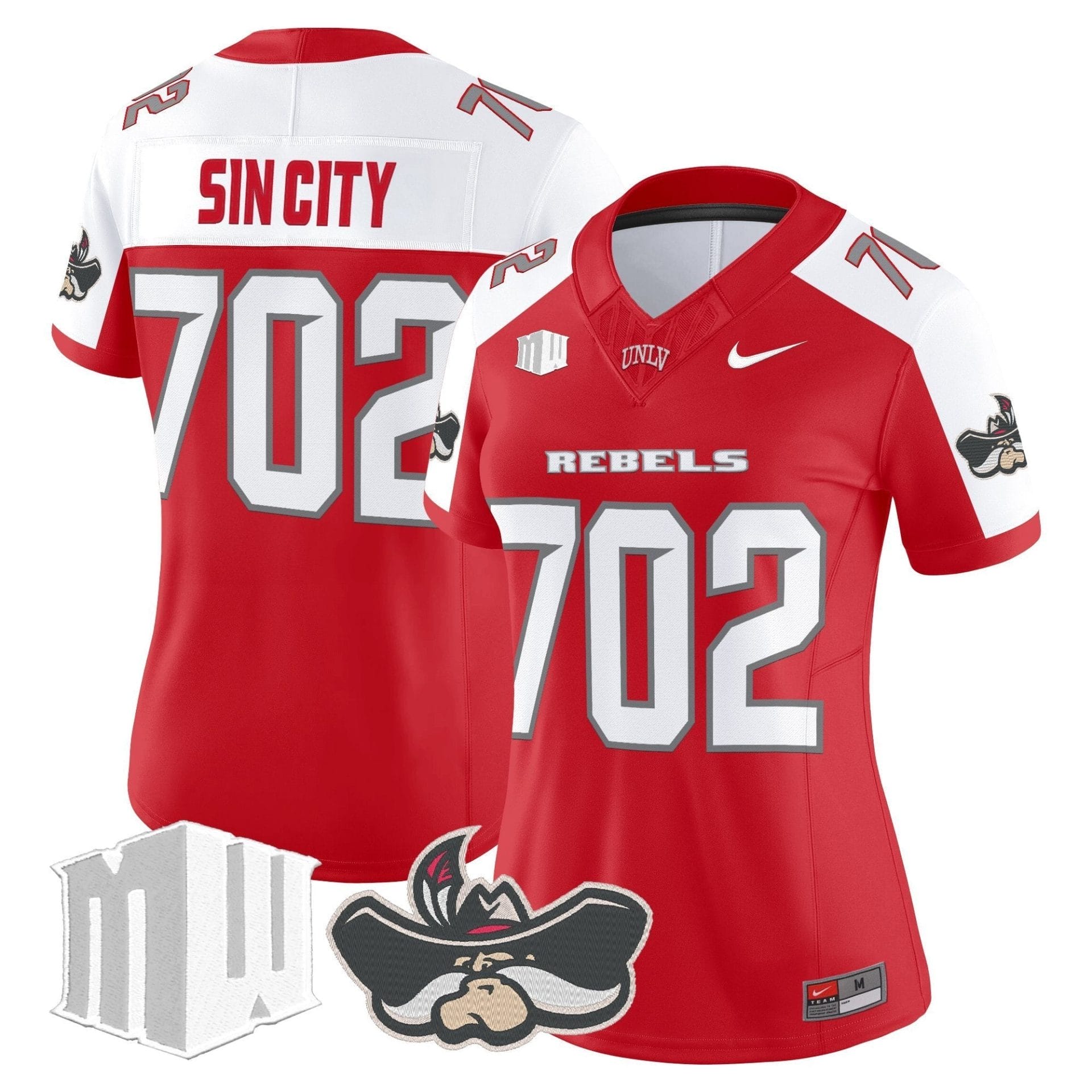 Women's UNLV Rebels 2025 Vapor Limited Jersey - All Stitched - Image 34