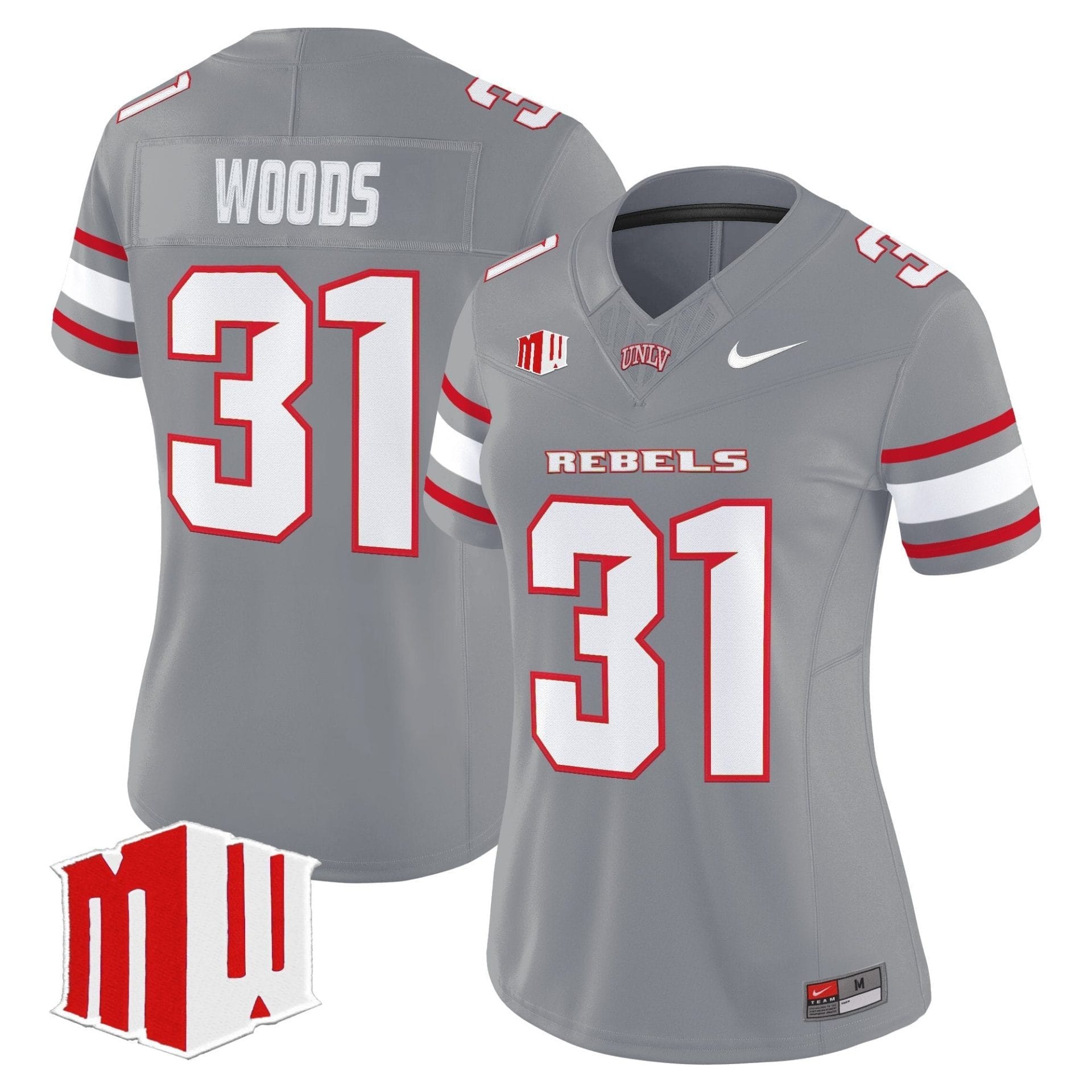 Women's UNLV Rebels 2025 Vapor Limited Jersey - All Stitched - Image 29