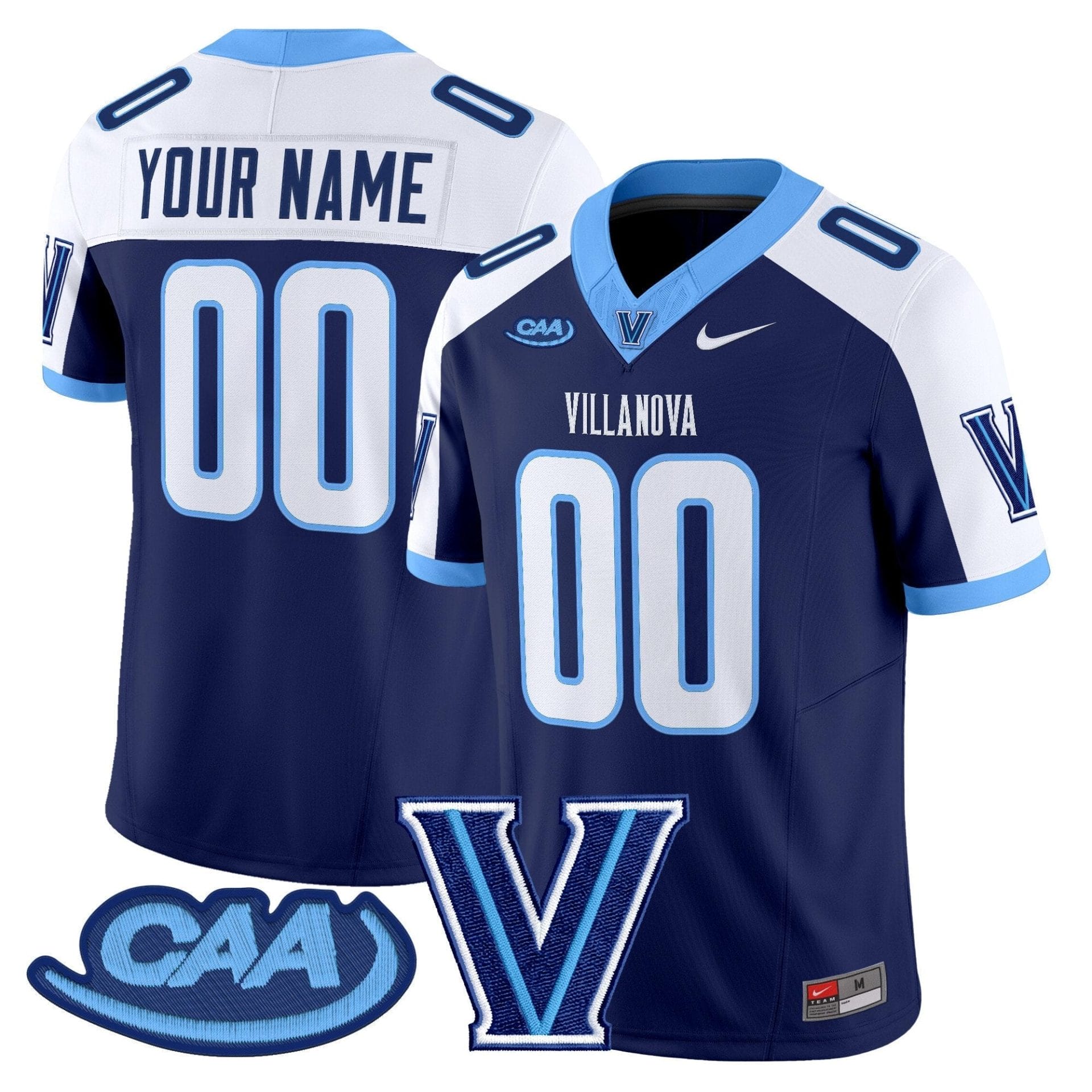 Villanova Wildcats 2025 Vapor Limited Custom Jersey - All Stitched - Image 4