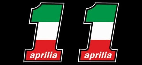 2 Aprilia No1 Motorcycle Flag 3X5 Ft Polyester Banner USA 90x150cm